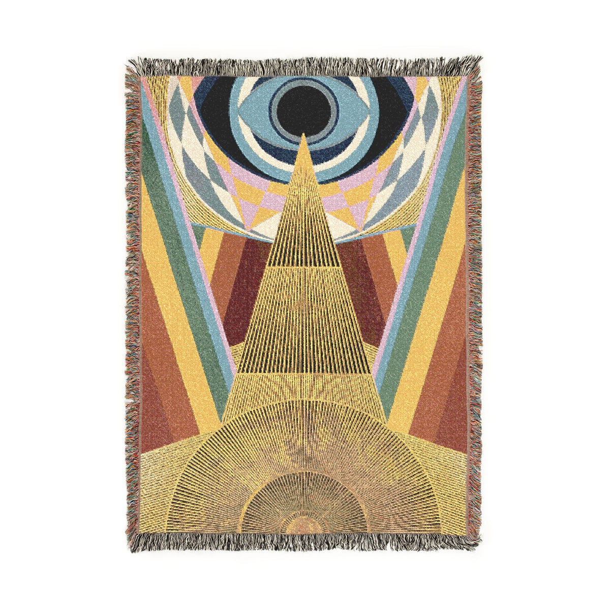 Thomas Hooper "Rainbow Gaze" Woven Blanket