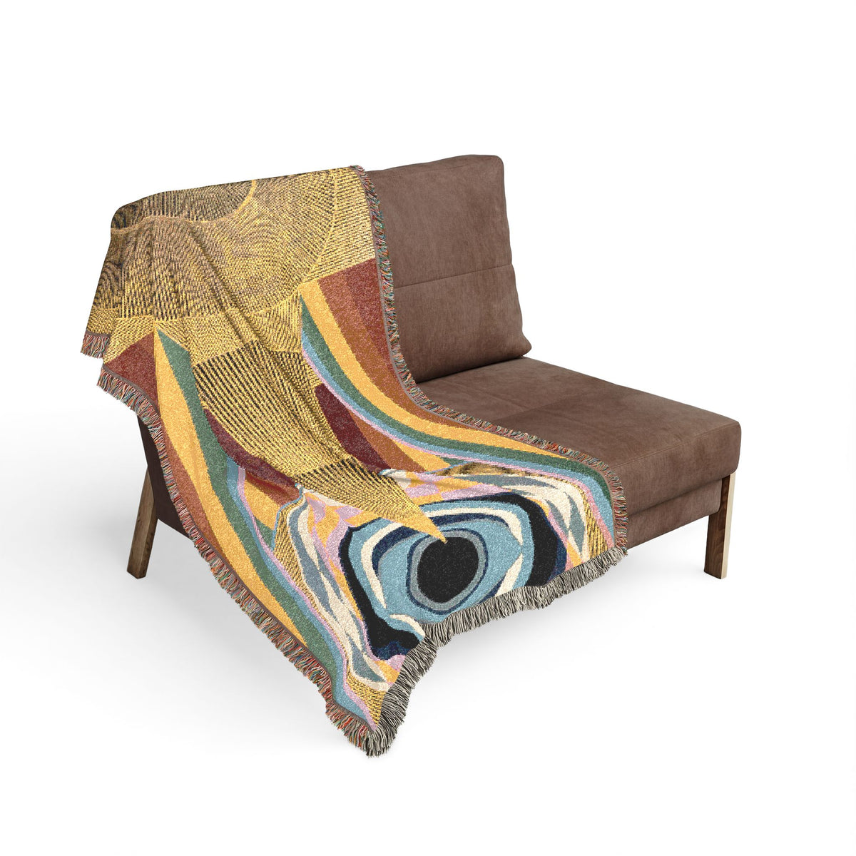 Thomas Hooper "Rainbow Gaze" Woven Blanket