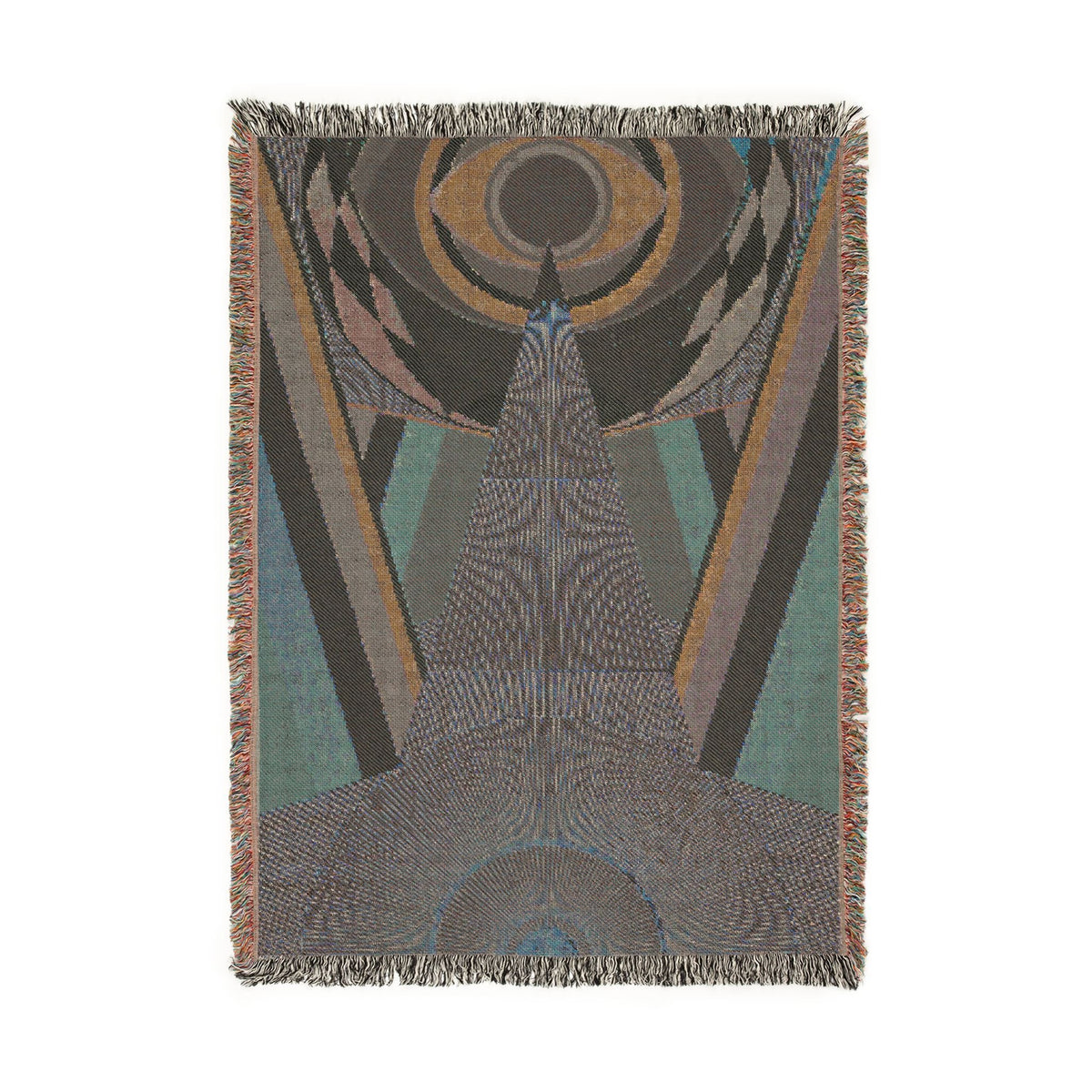 Thomas Hooper "Rainbow Gaze" Woven Blanket