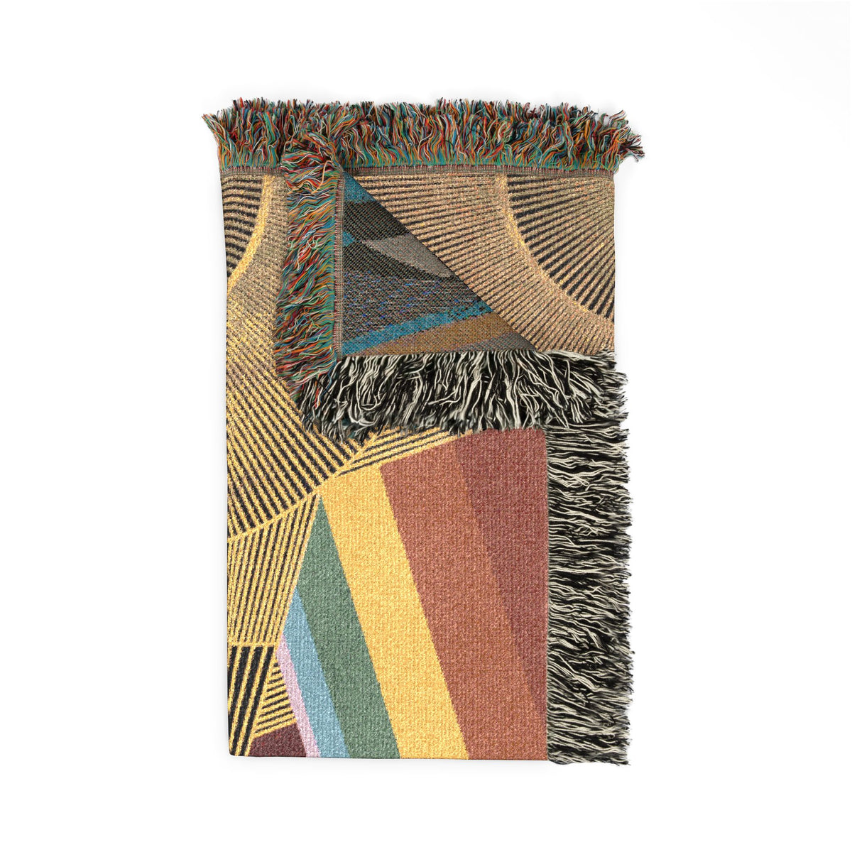 Thomas Hooper "Rainbow Gaze" Woven Blanket