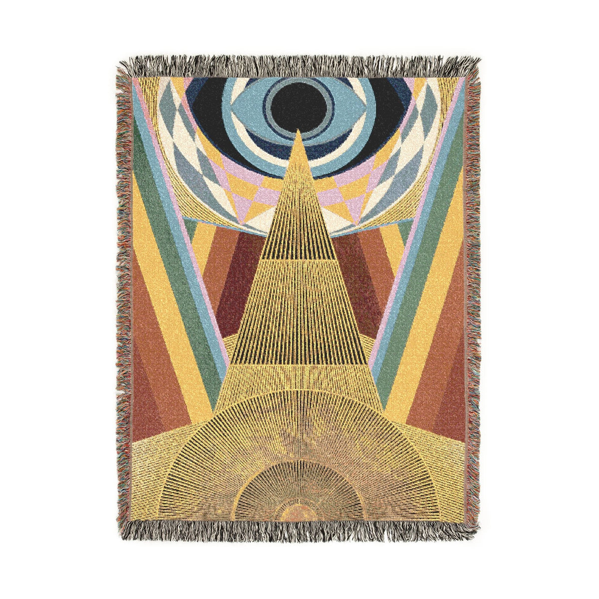 Thomas Hooper "Rainbow Gaze" Woven Blanket