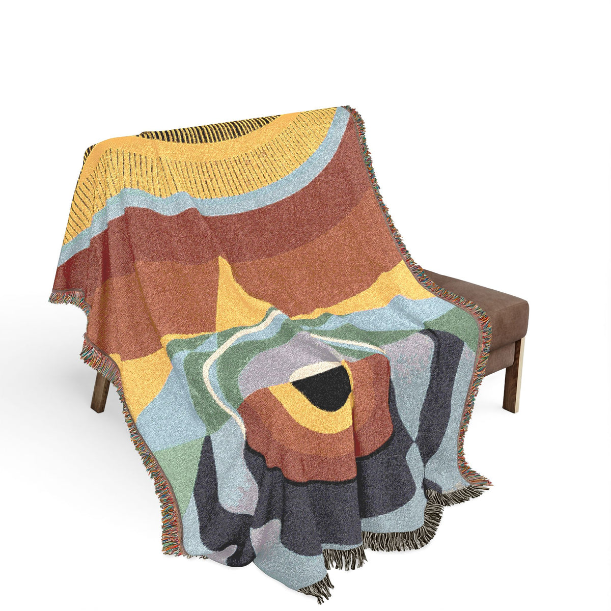 Thomas Hooper "Rainbow Of Light" Woven Blanket
