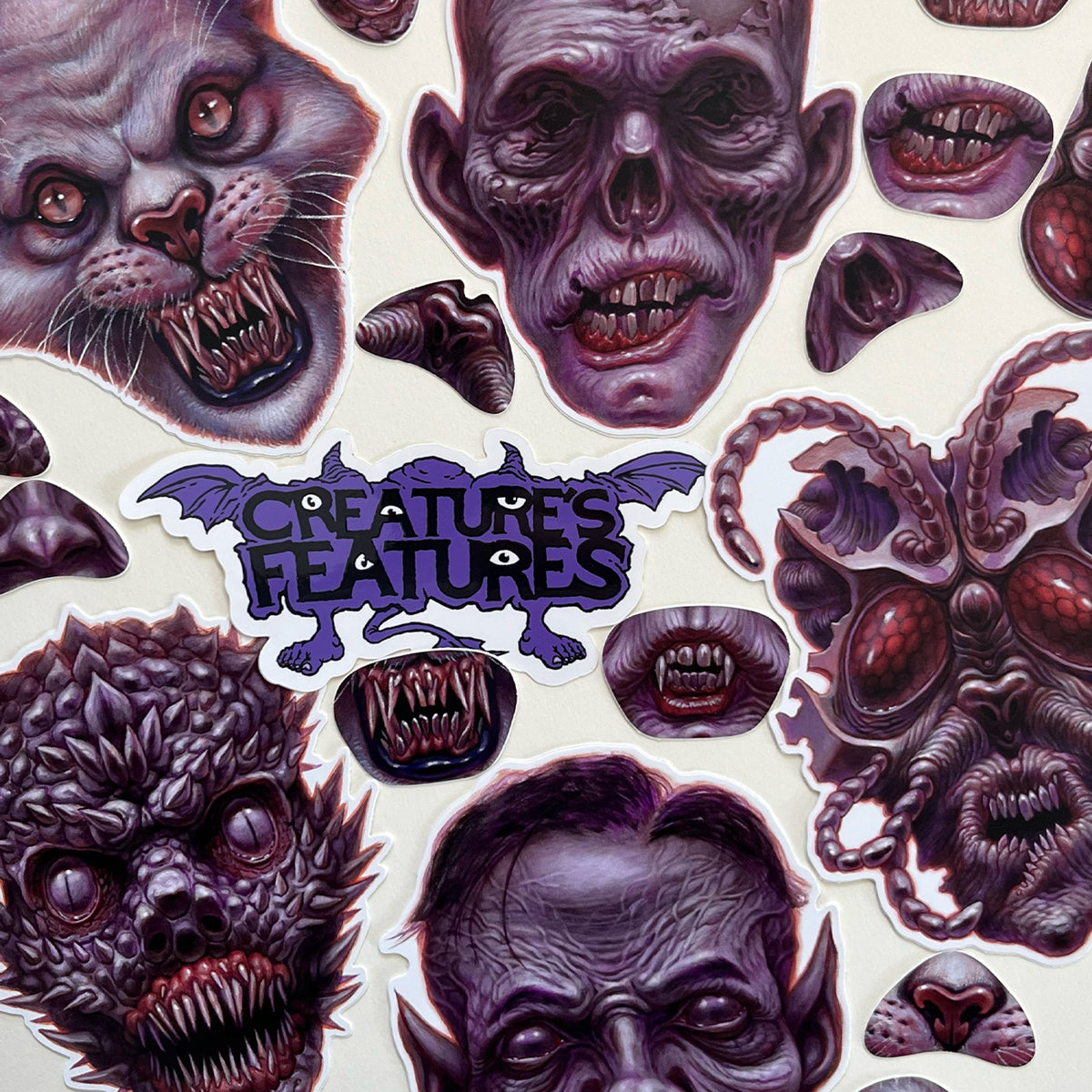Brendon Flynn "Creature's Features" Sticker Set