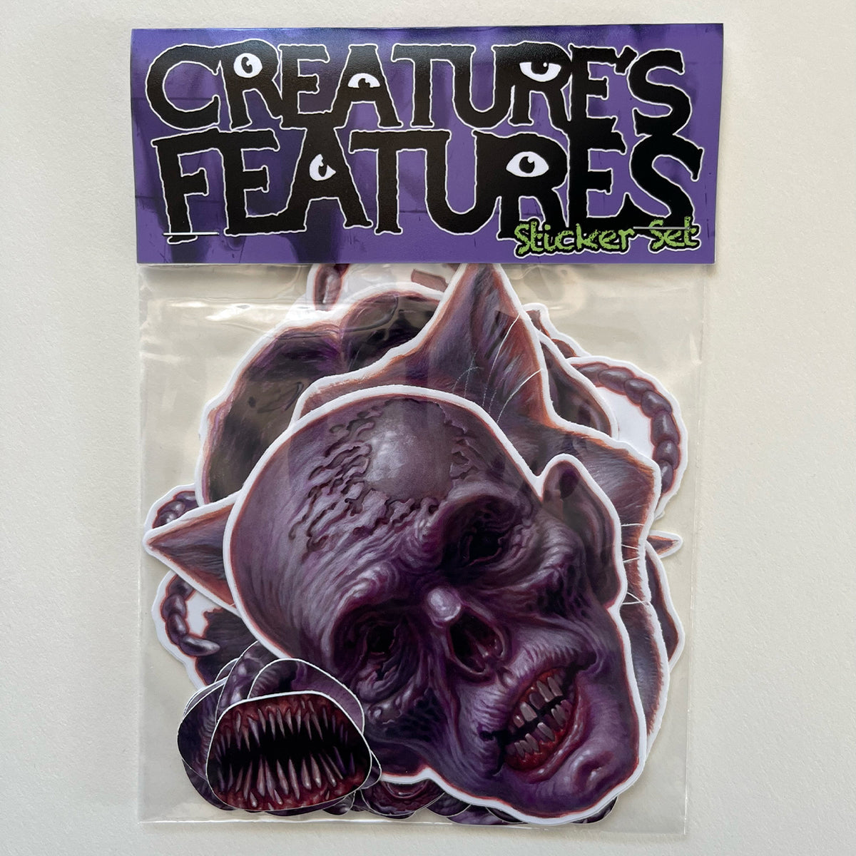 Brendon Flynn "Creature's Features" Sticker Set