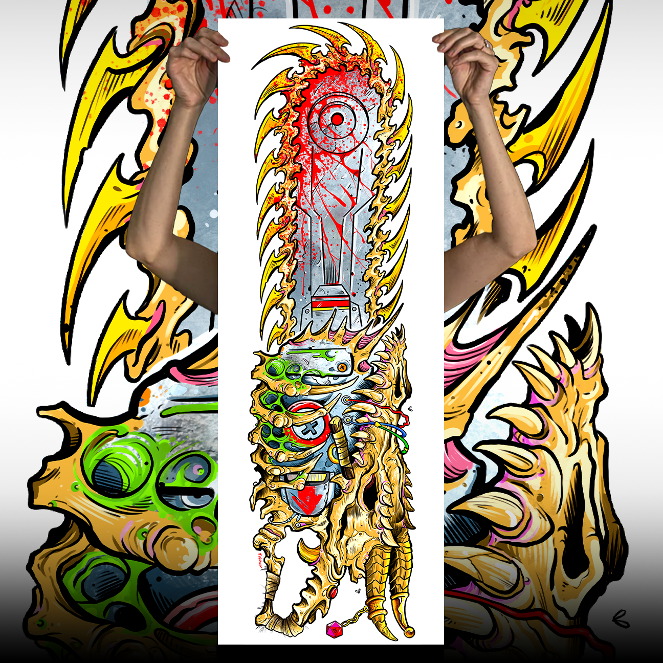 Abominable Electronics "Chaotic Evil Ned" Giclee Print