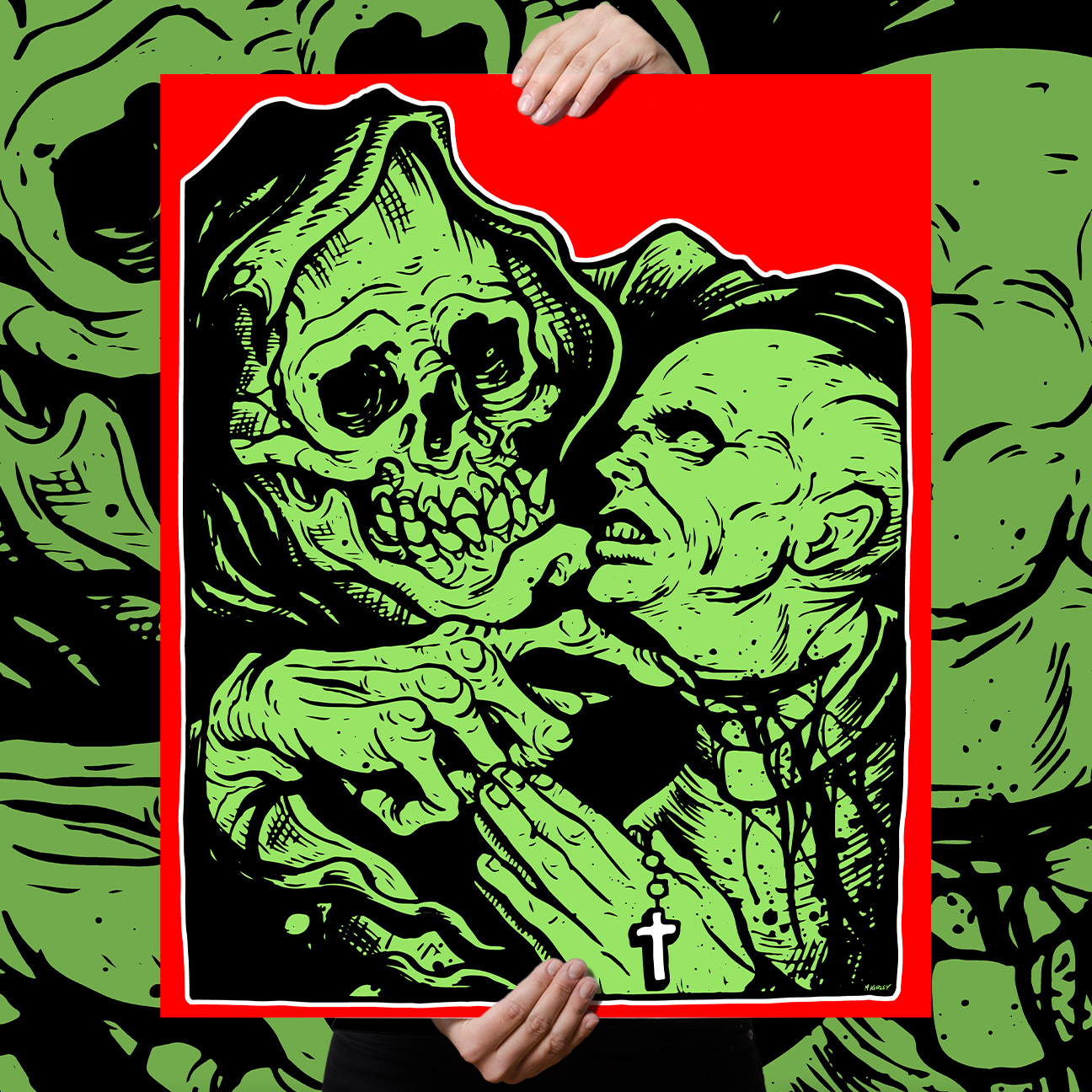 Abominable Electronics "Oppressive Cult Destroyer" Giclee Print