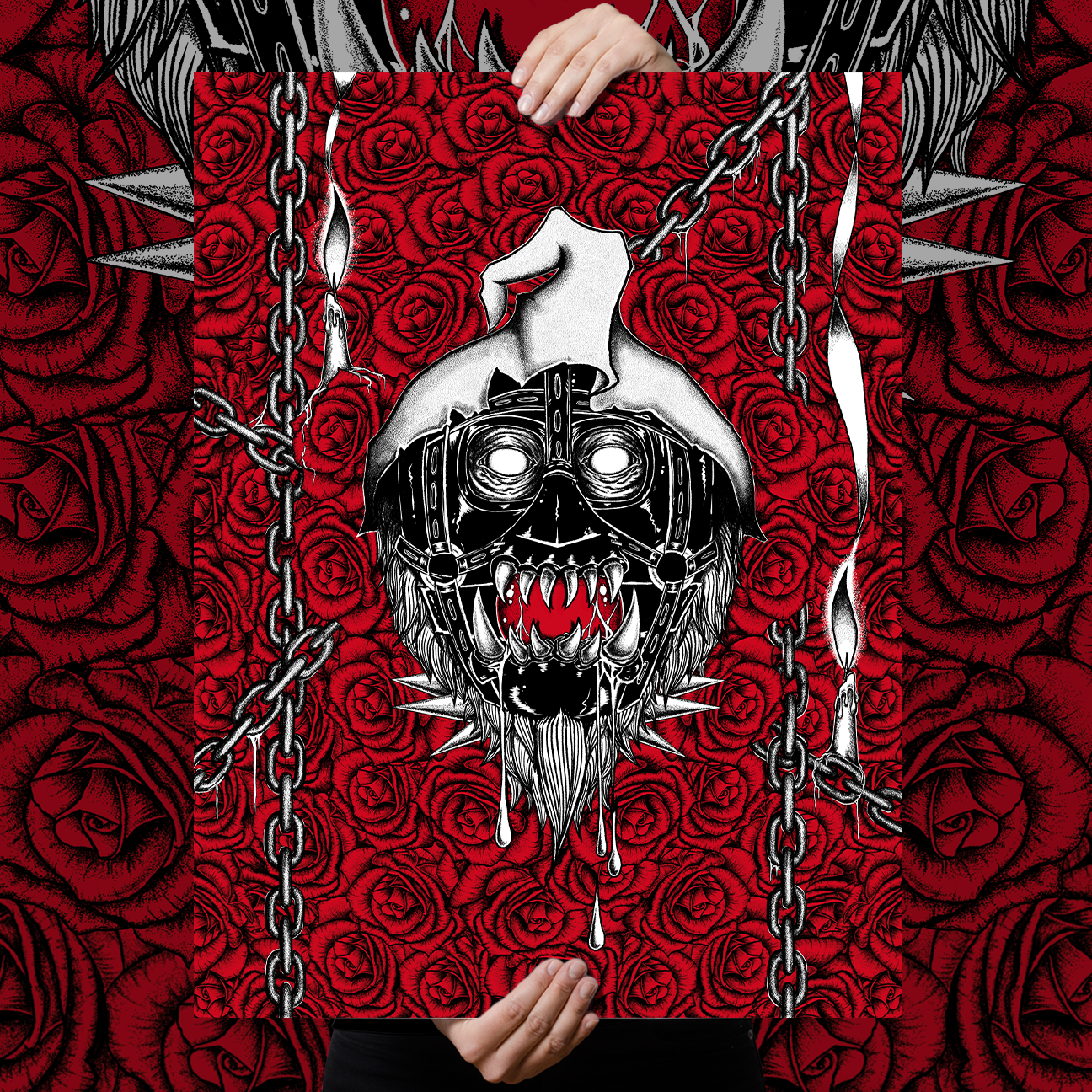 Abominable Electronics "Wicked Garden" Giclee Print