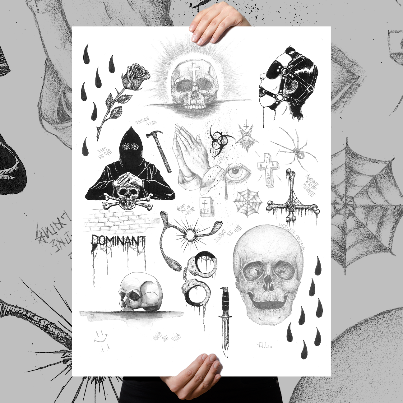 Anthony Lucero "Dominant" Giclee Print