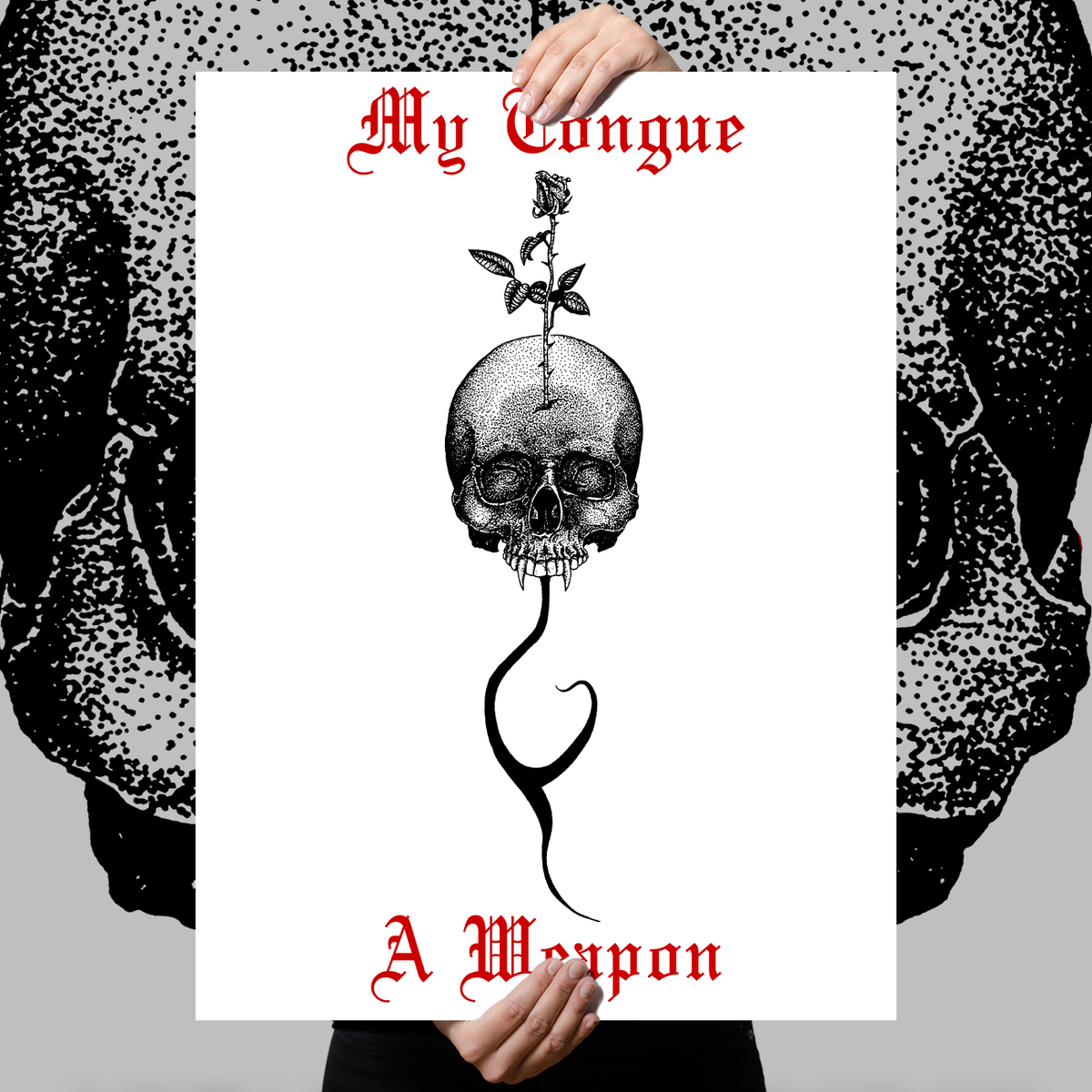 Anthony Lucero "My Tongue A Weapon" Giclee Print