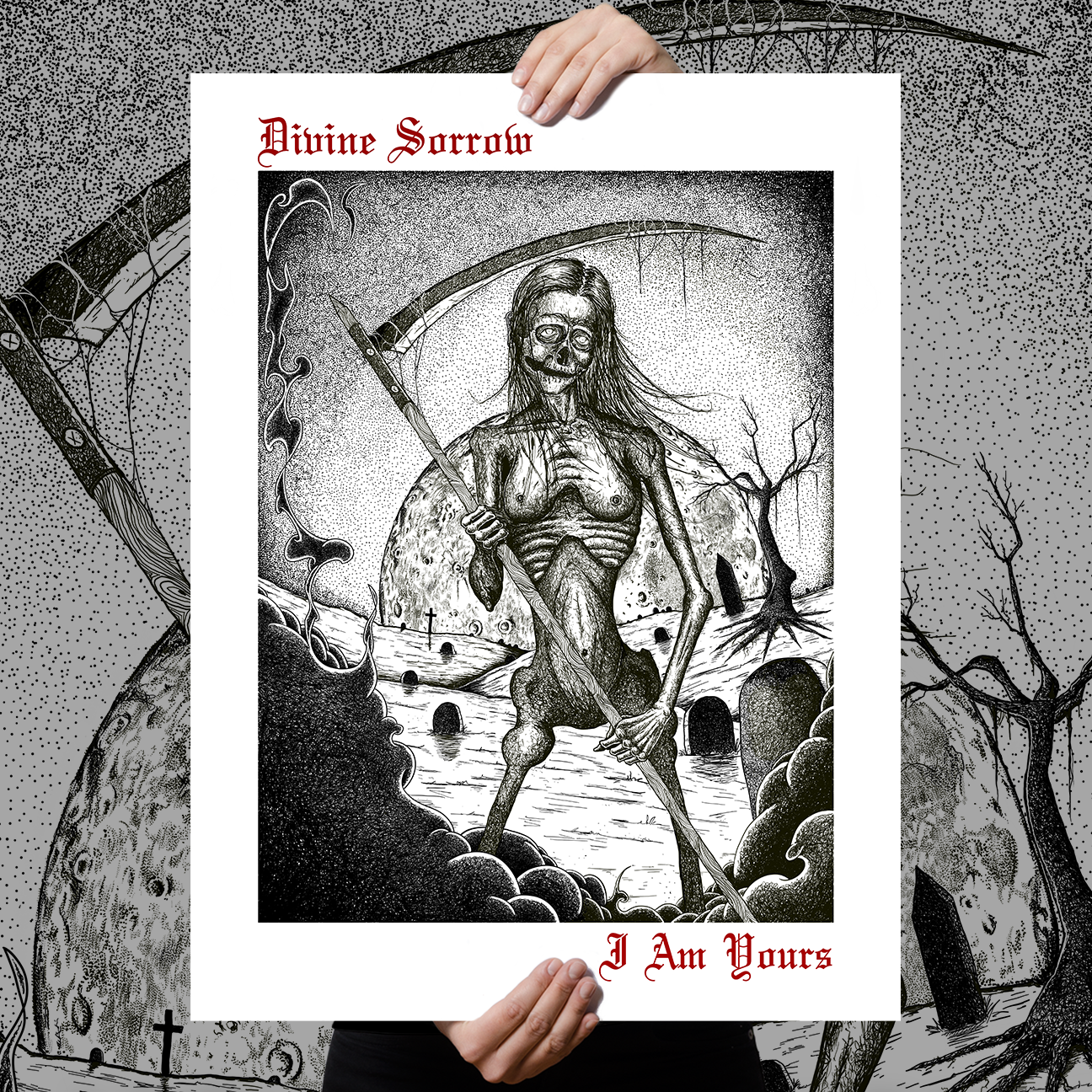 Anthony Lucero "Divine Sorrow" Giclee Print