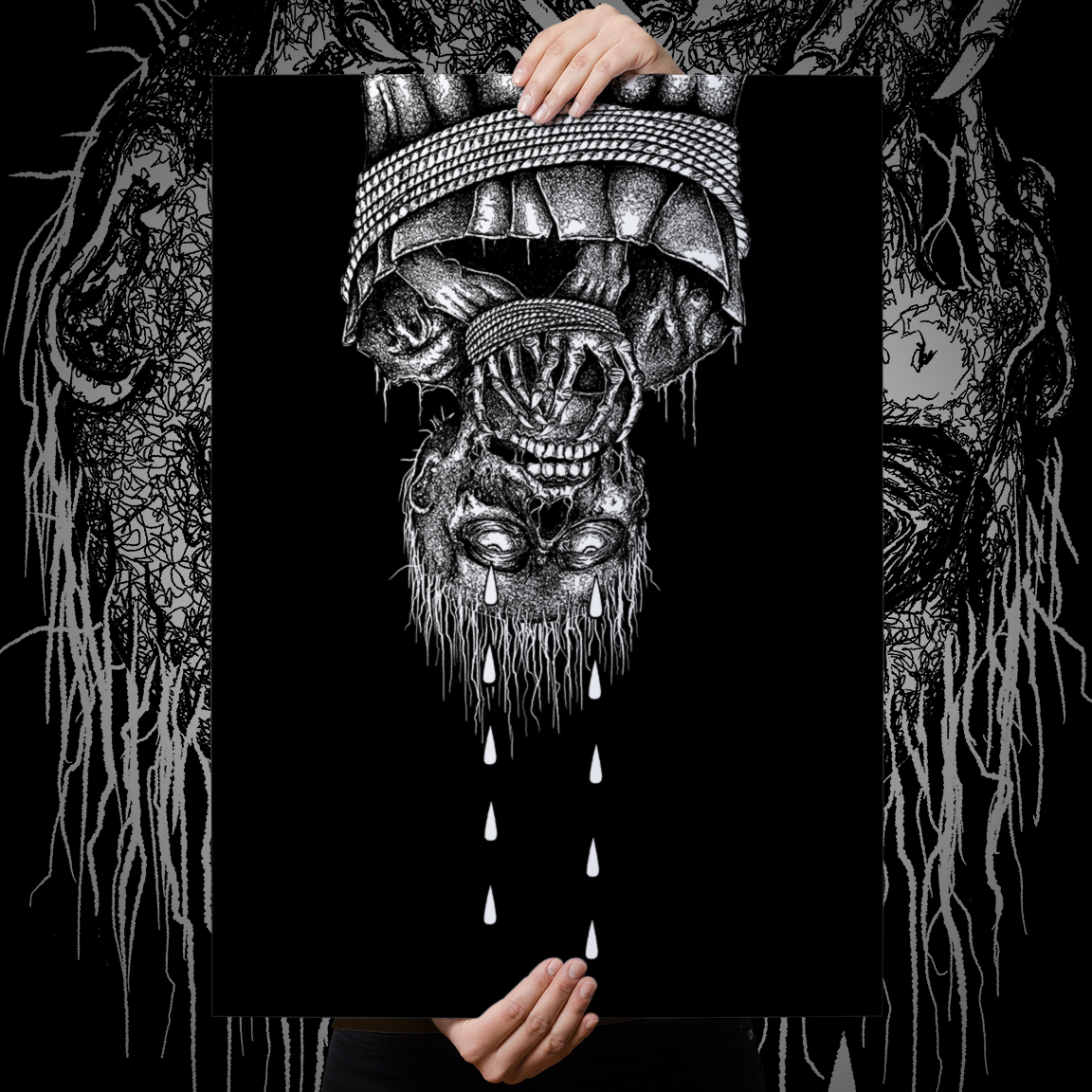 Anthony Lucero "Hang In There" Giclee Print