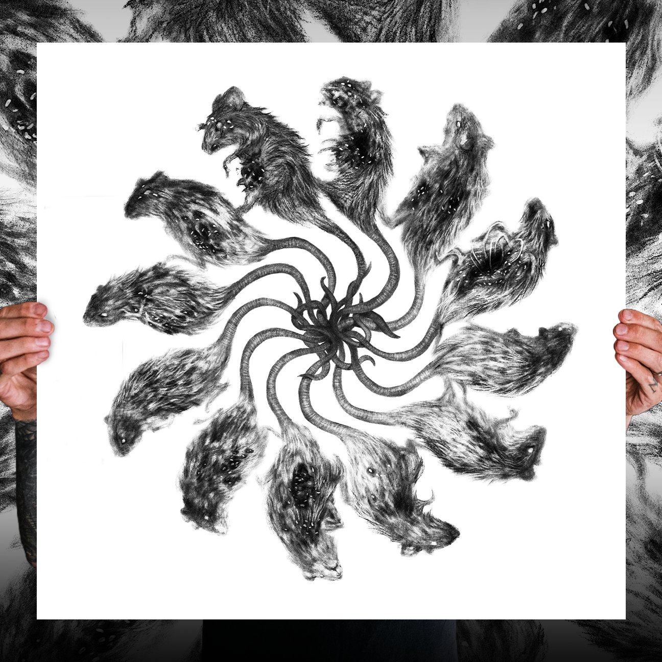 All Pigs Must Die "Hostage Animal" Giclee Print