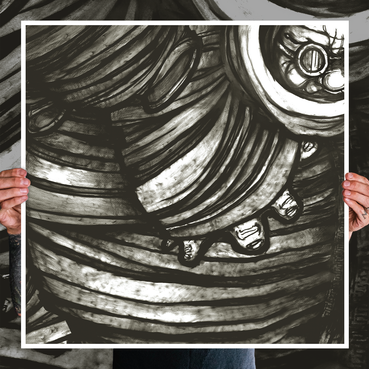 Converge "Caring & Killing" Giclee Print