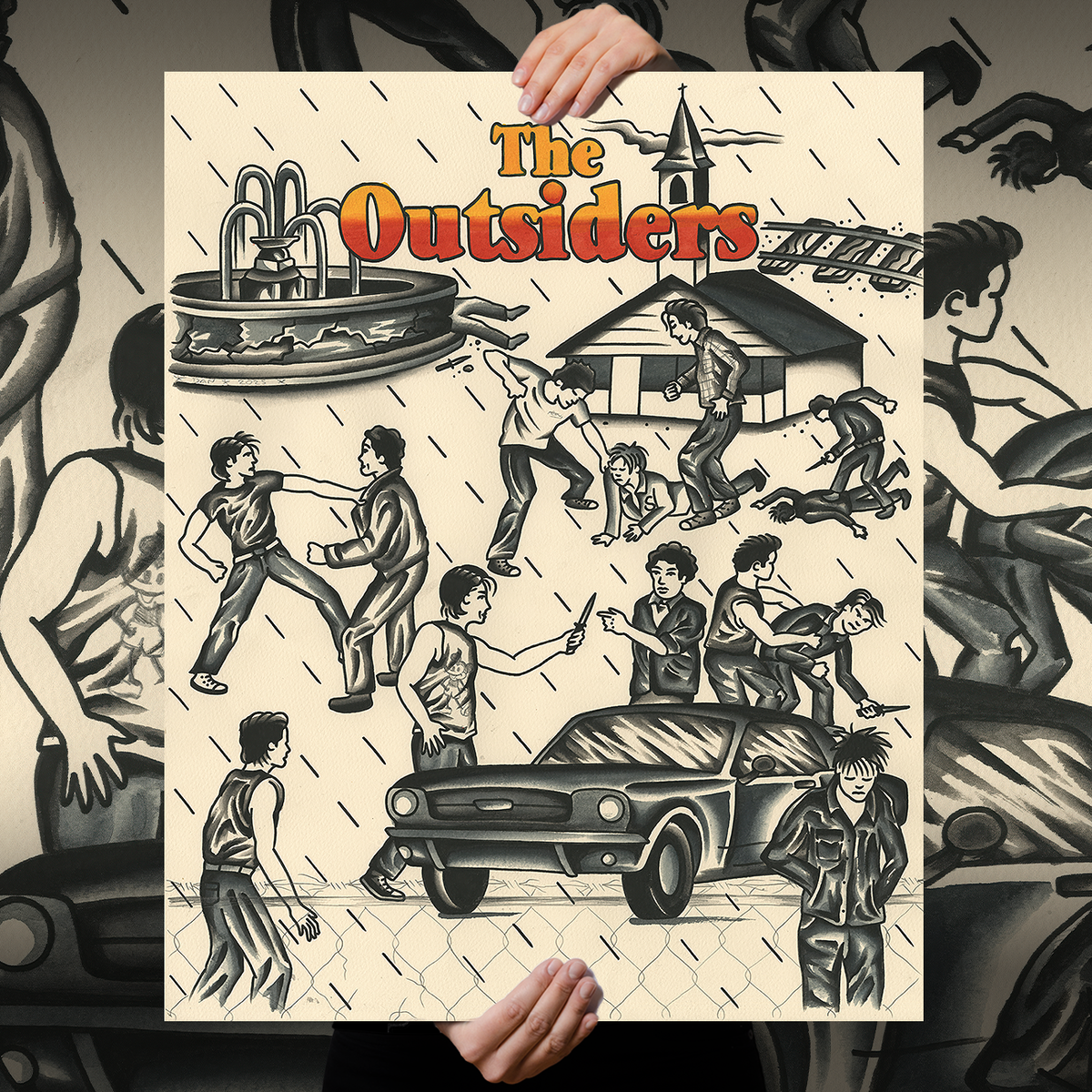 Dan Duquette "Outsiders" Giclee Print