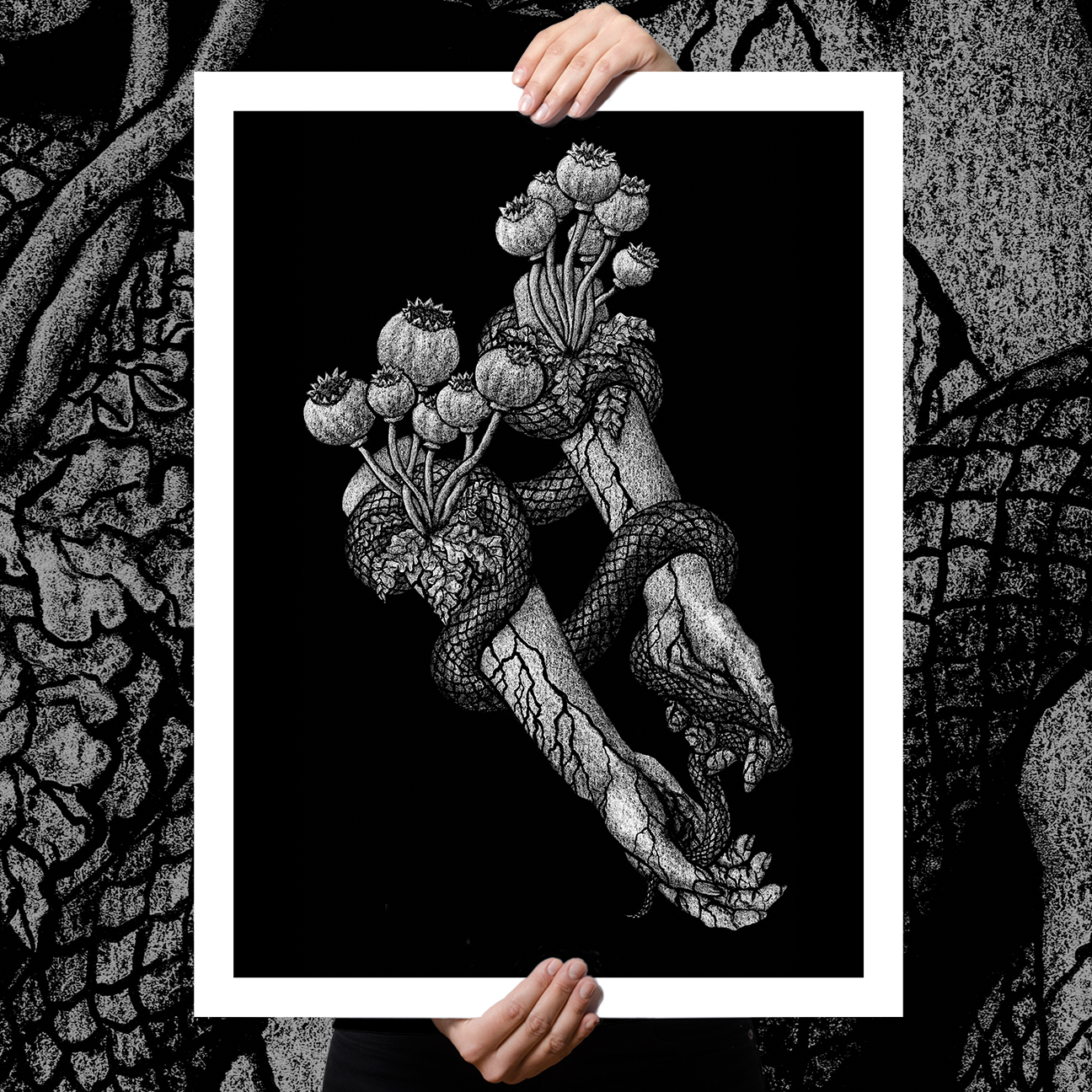 Dylan Garrett Smith "The Serpent Bearer" Giclee Print