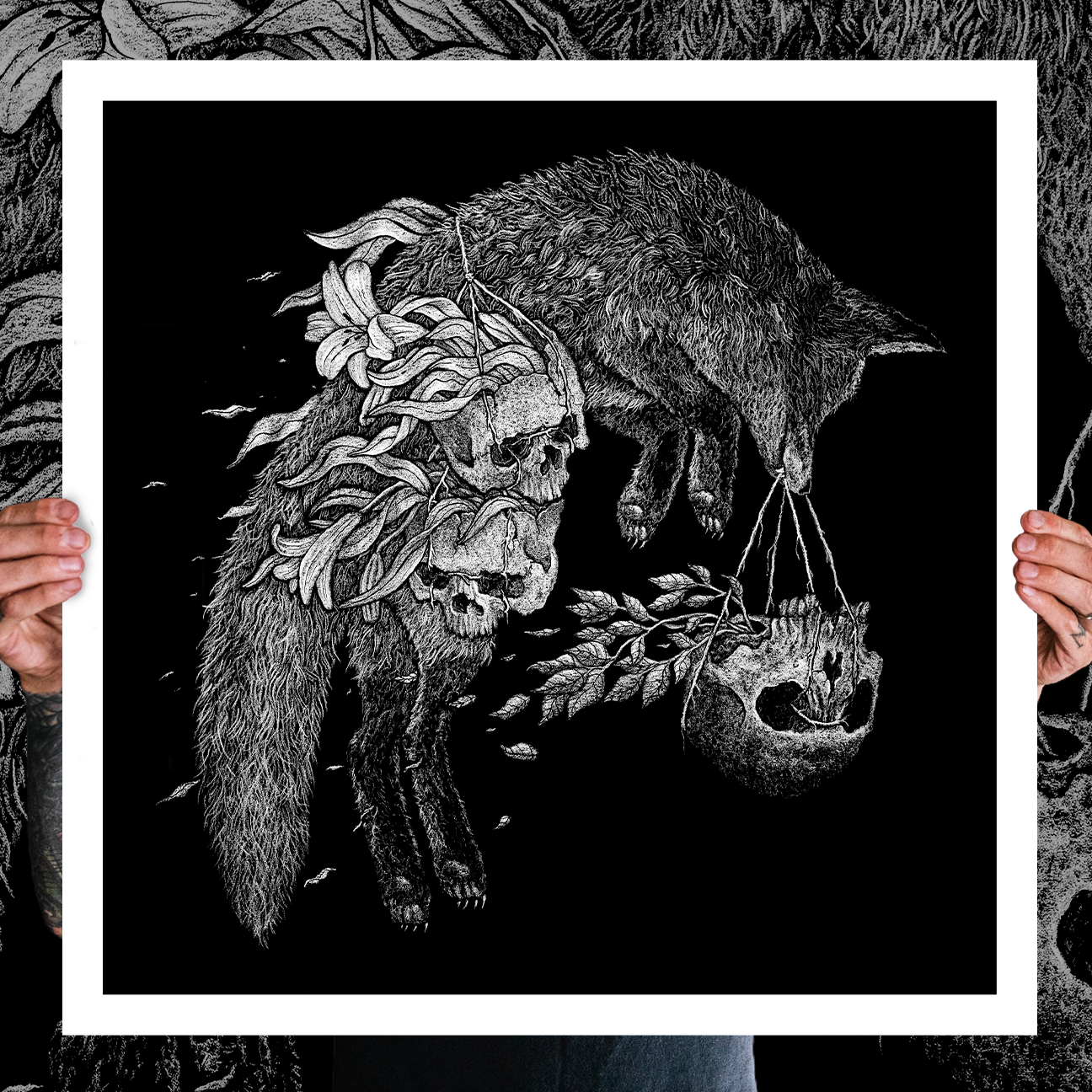 Dylan Garrett Smith "Herbs to Heal, Lilies to Mourn" Giclee Print