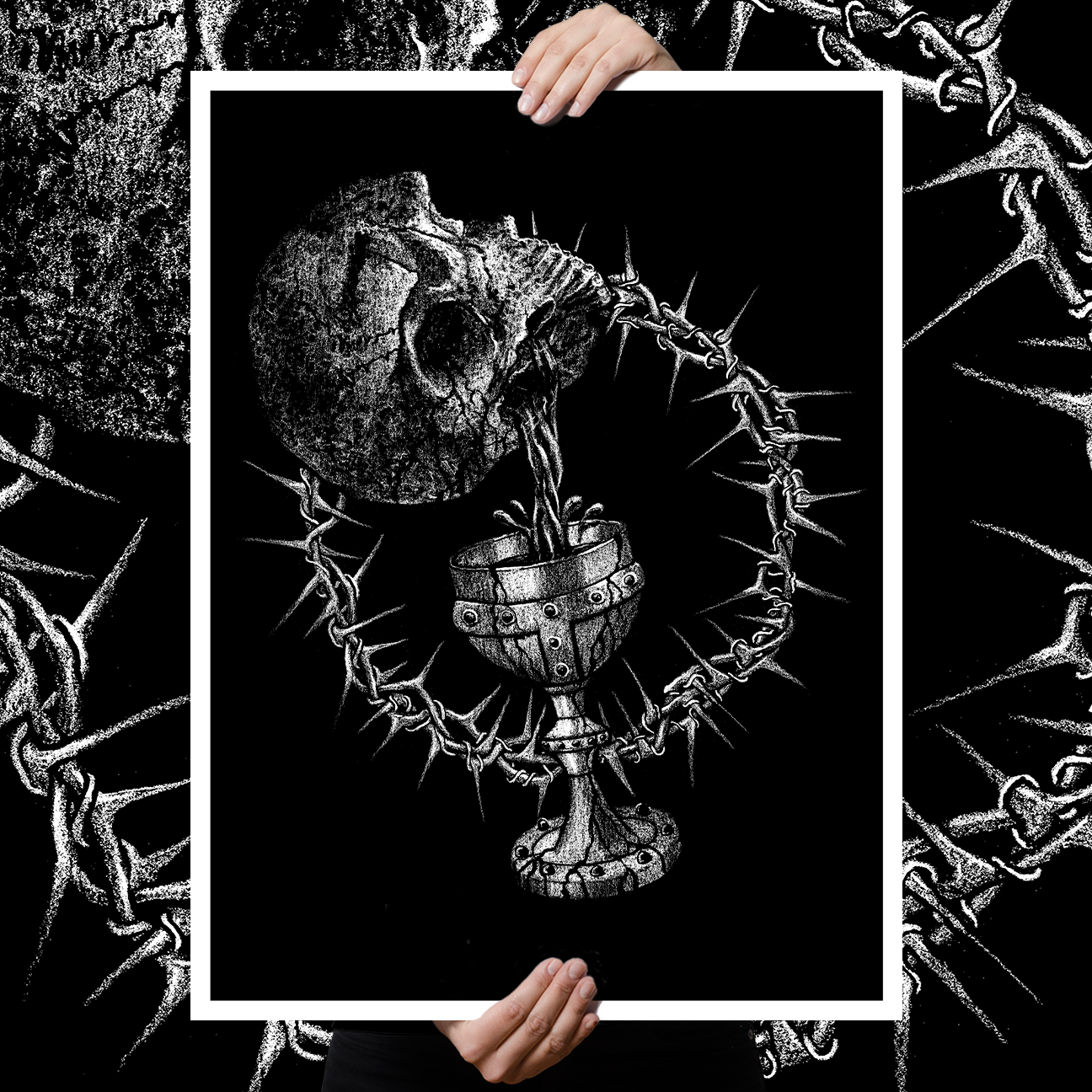 Dylan Garrett Smith "Summoning The Ancient Gods" Giclee Print