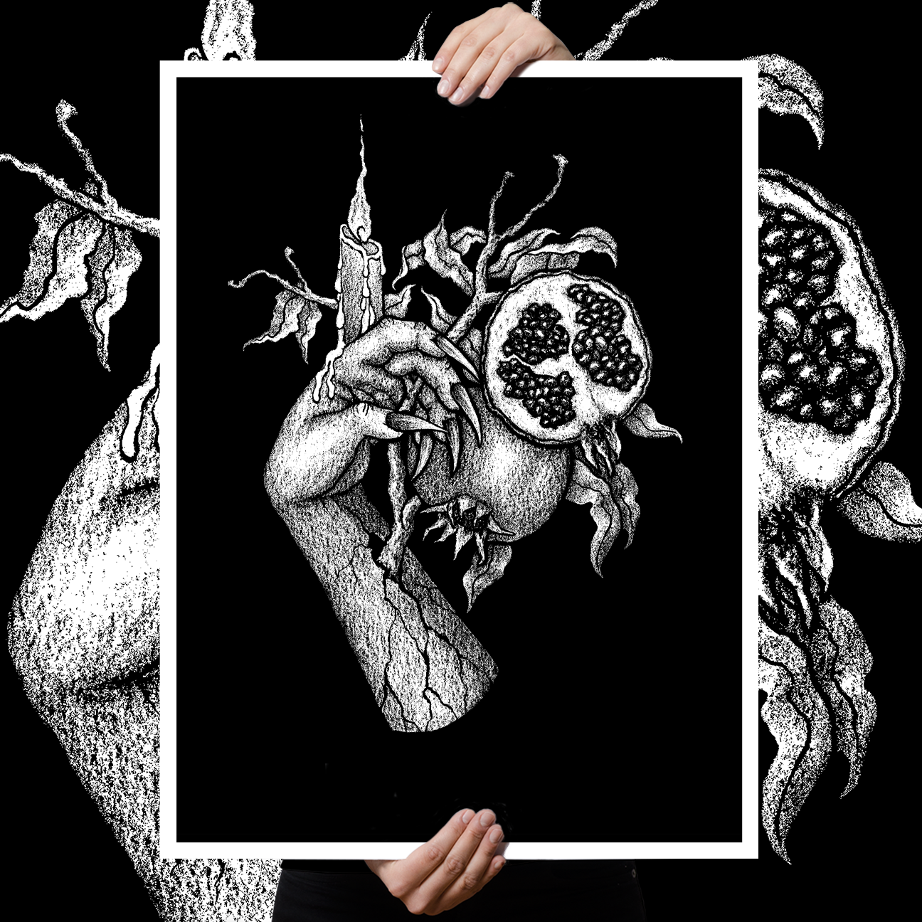 Dylan Garrett Smith "The Pain I've Caused Myself" Giclee Print
