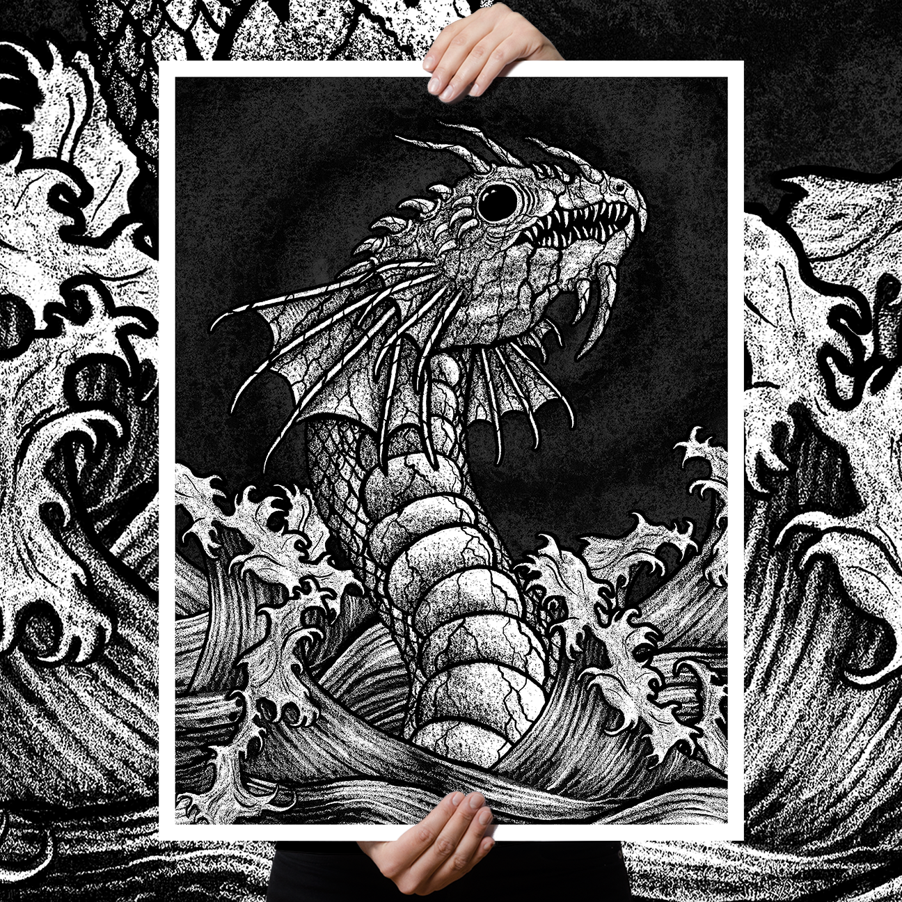 Dylan Garrett Smith "Leviathan" Giclee Print