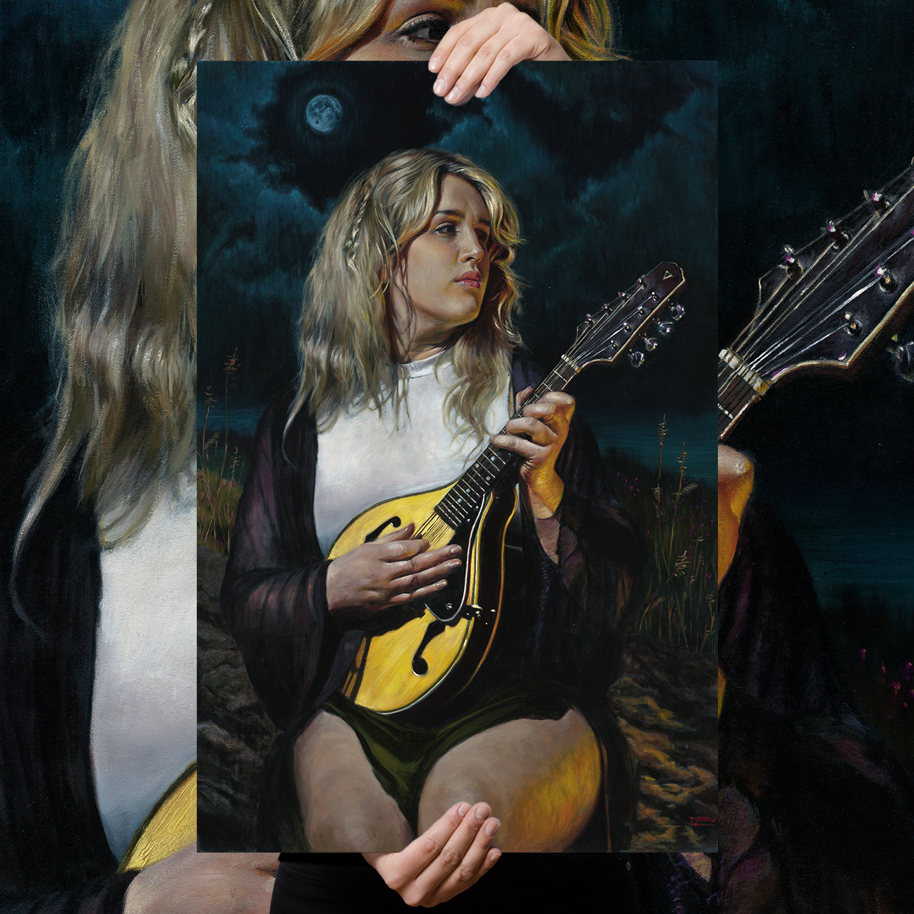Daire Lynch "It Took The Night To Believe" Giclee Print