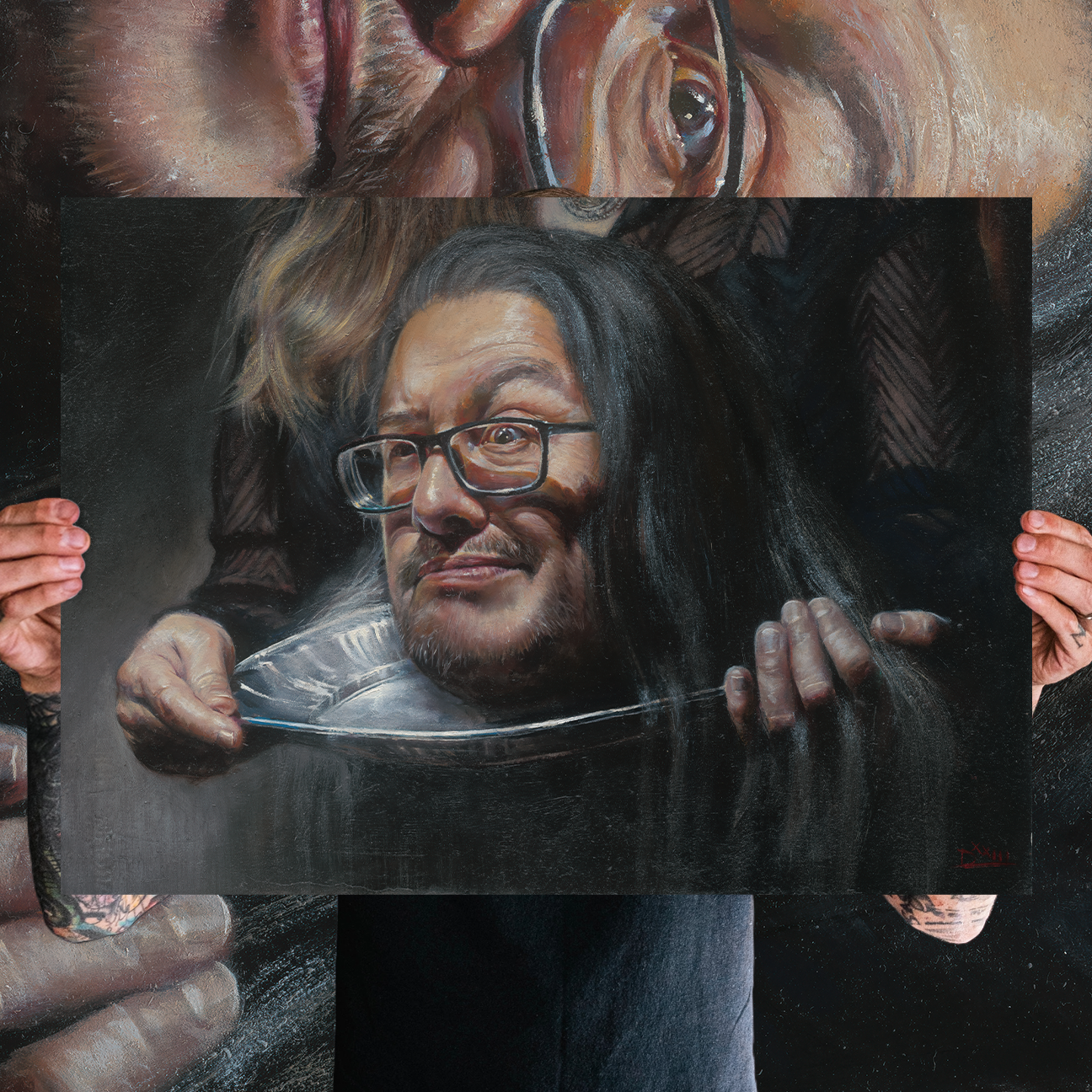 Daire Lynch "John Romero: Two" Giclee Print