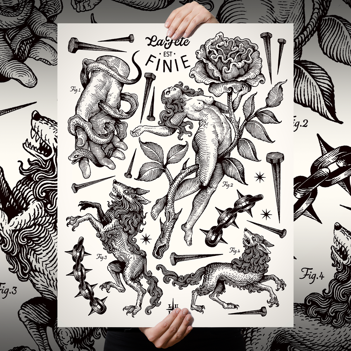 Docteur Lulu "Fini" Giclee Print