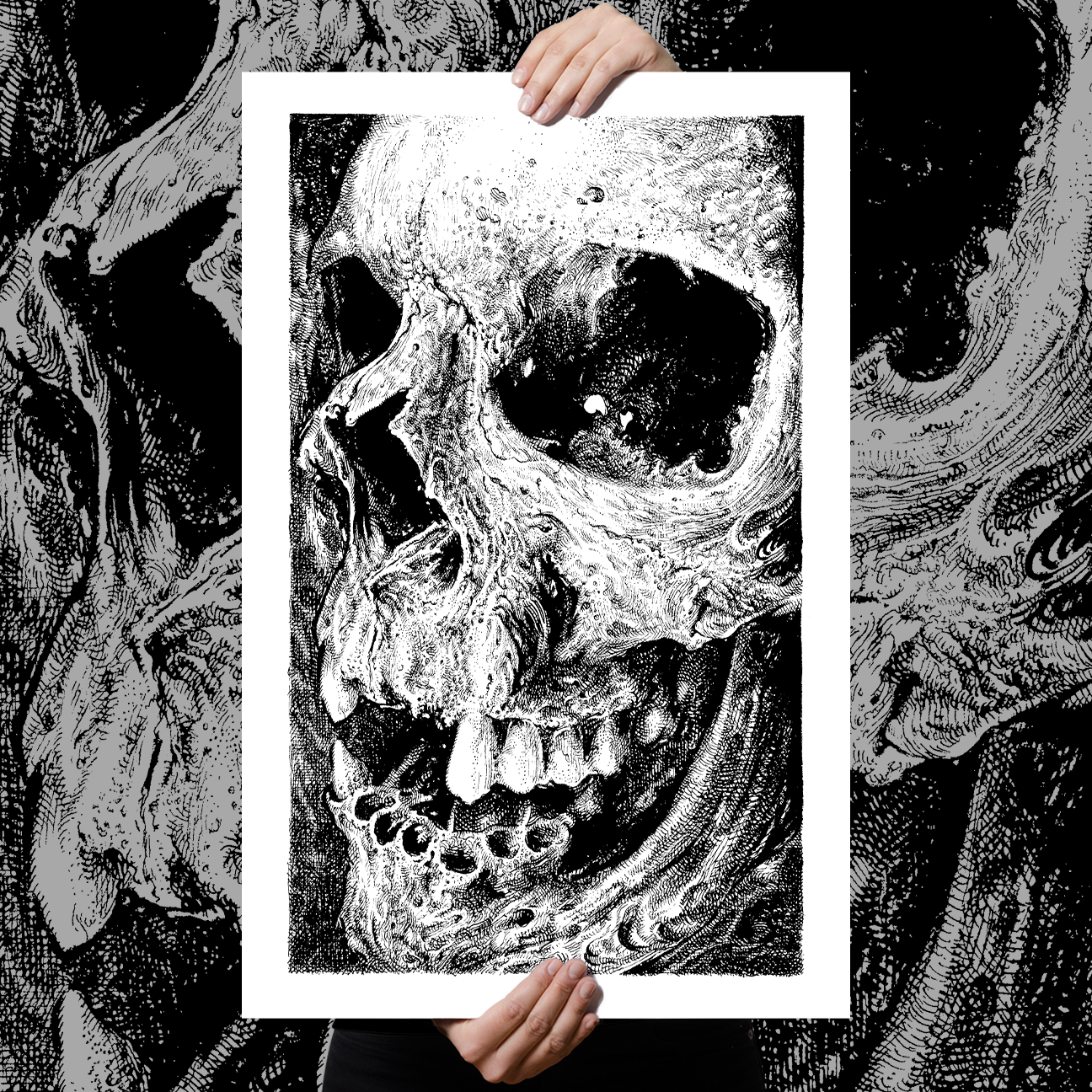 Fajar Allanda "Grin" Giclee Print
