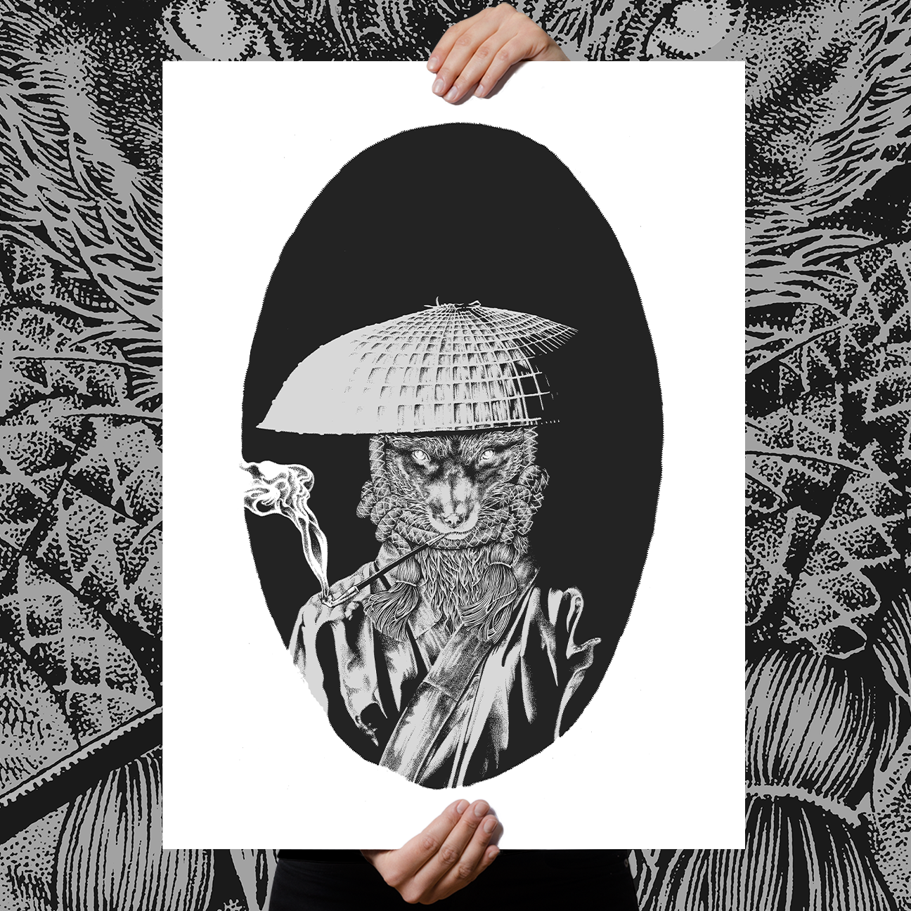 Fajar Allanda "Kitsune" Giclee Print