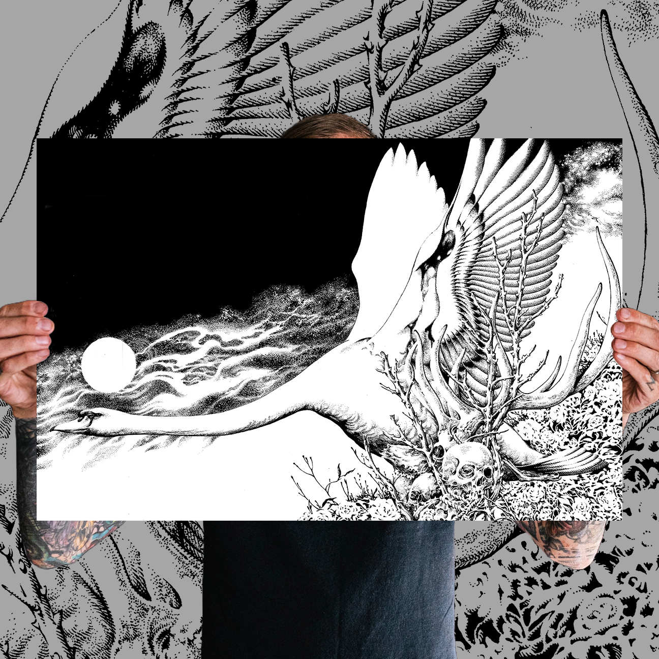 Fajar Allanda "Cygnus" Giclee Print