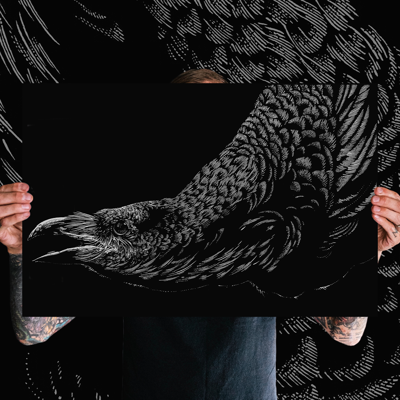 Fajar Allanda "Raven" Giclee Print