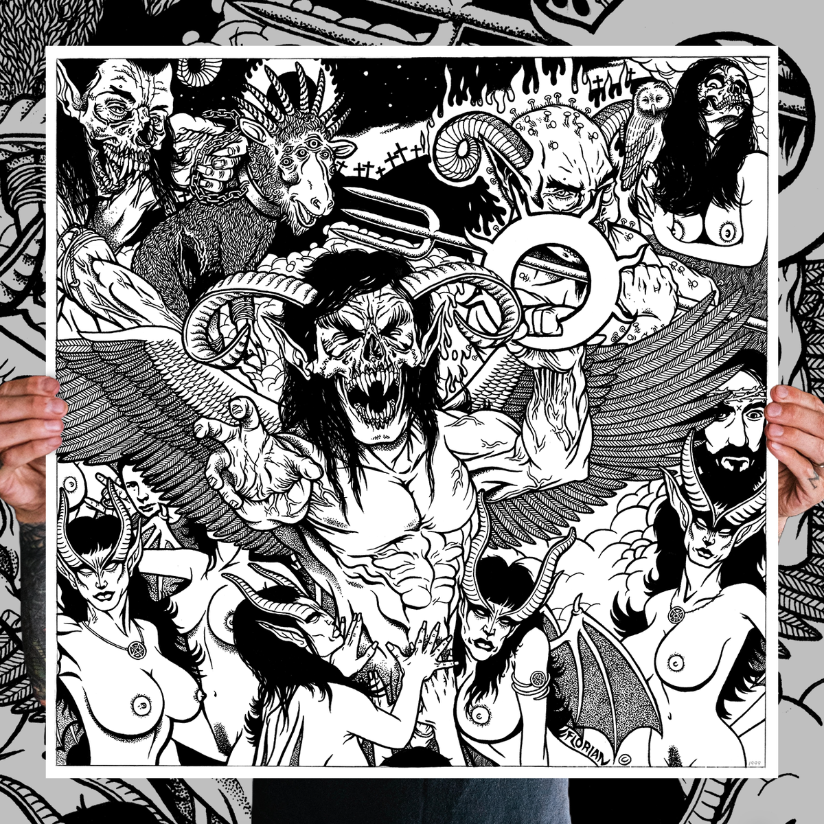 Florian Bertmer "The Poacher Diaries: Purgatory" Giclee Print