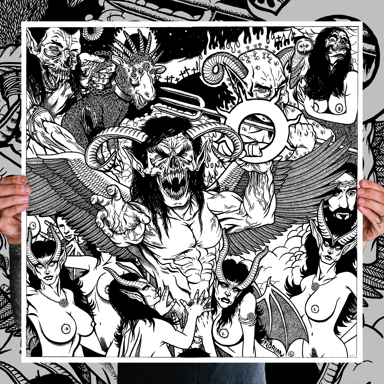 Florian Bertmer "The Poacher Diaries: Purgatory" Giclee Print