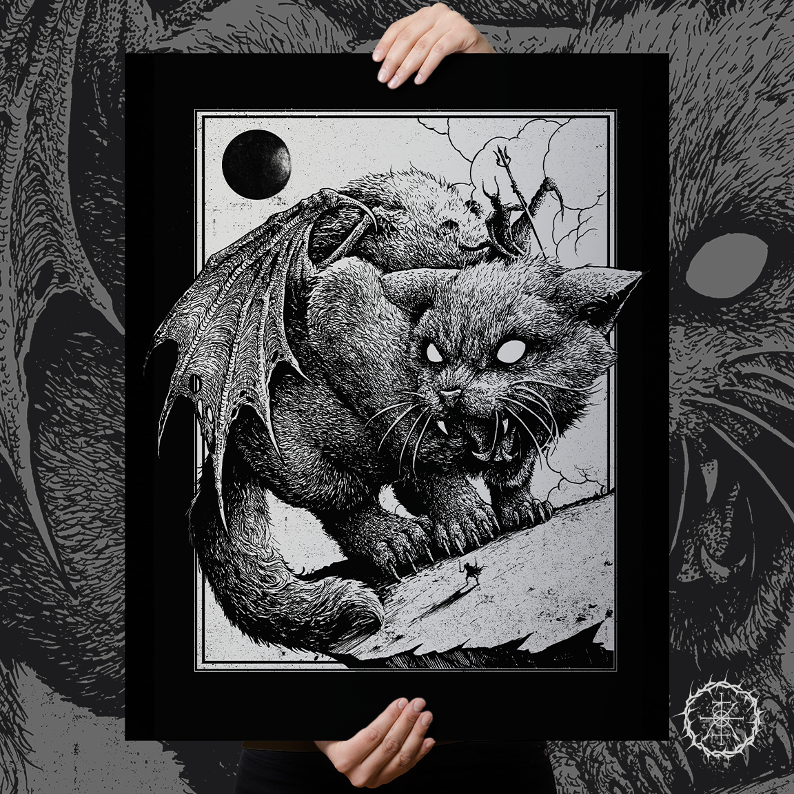 Grindesign “Lucifer” Giclee Print