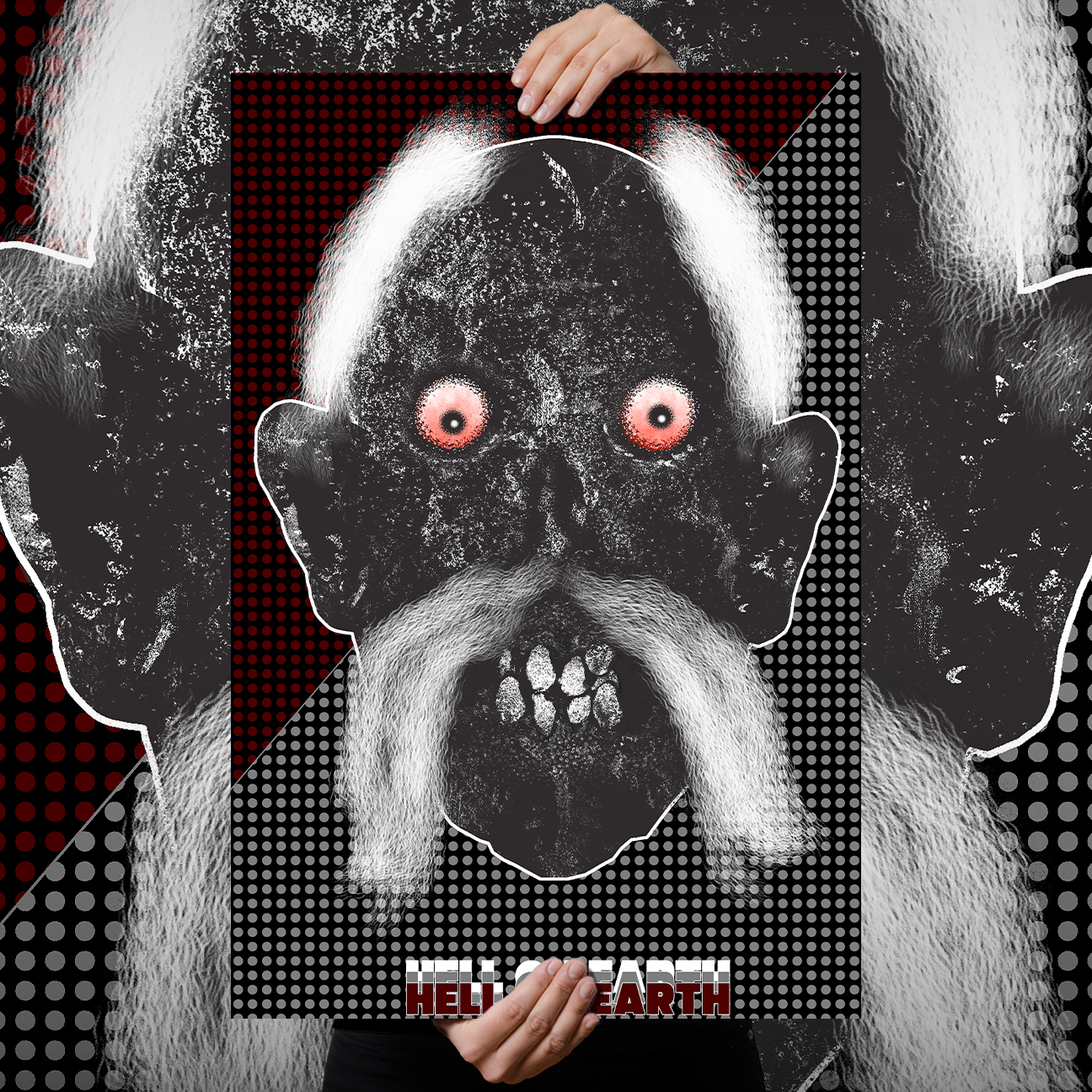 Hell Simulation "Old Man Hell" Giclee Print