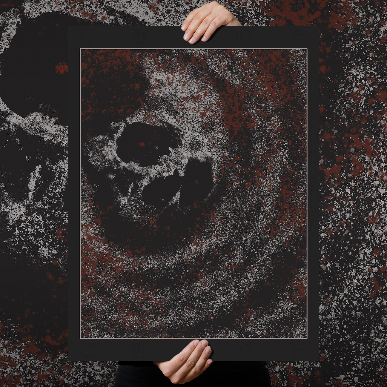 Hell Simulation "Skull" Giclee Print