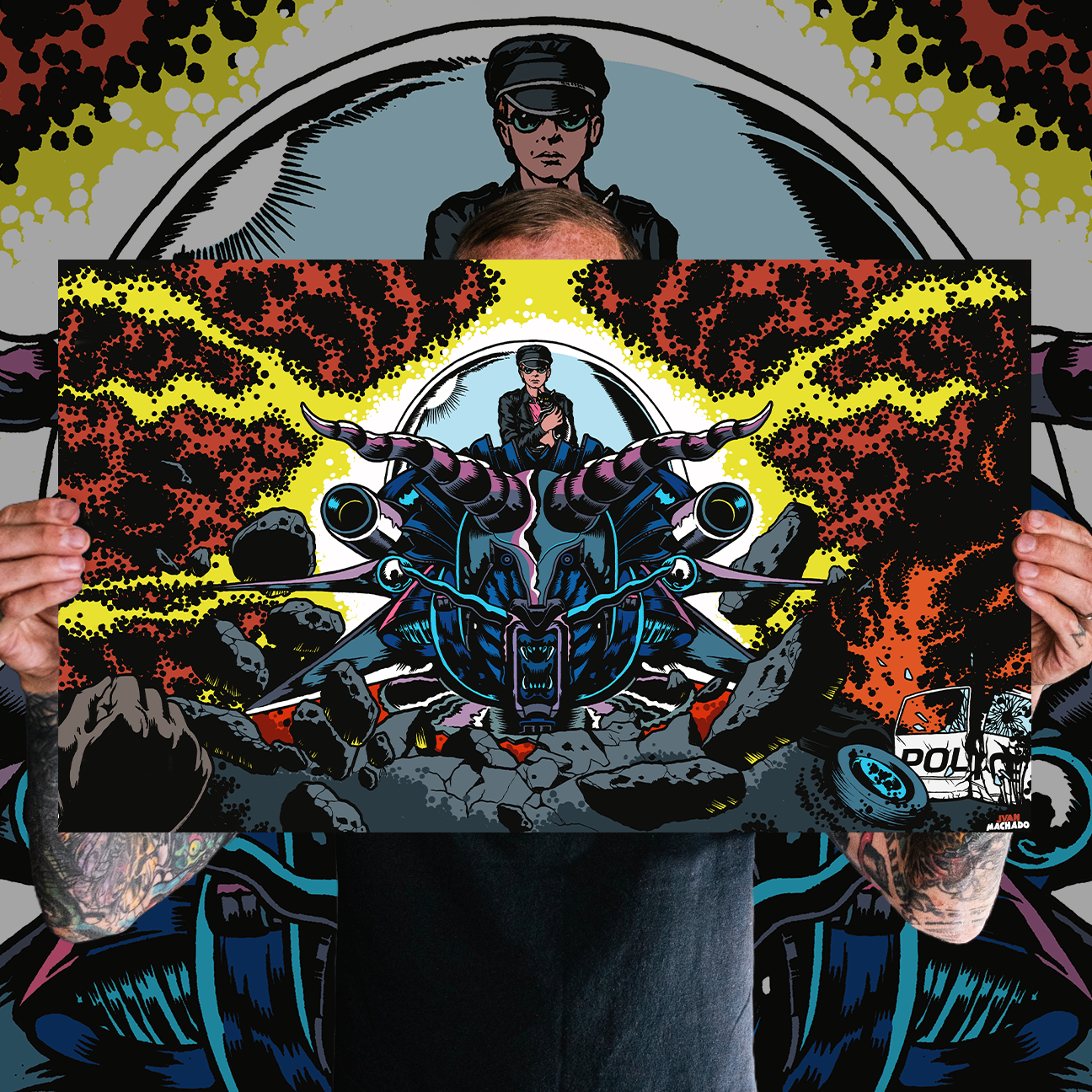 Juan Machado "Keep The Faith" Giclee Print