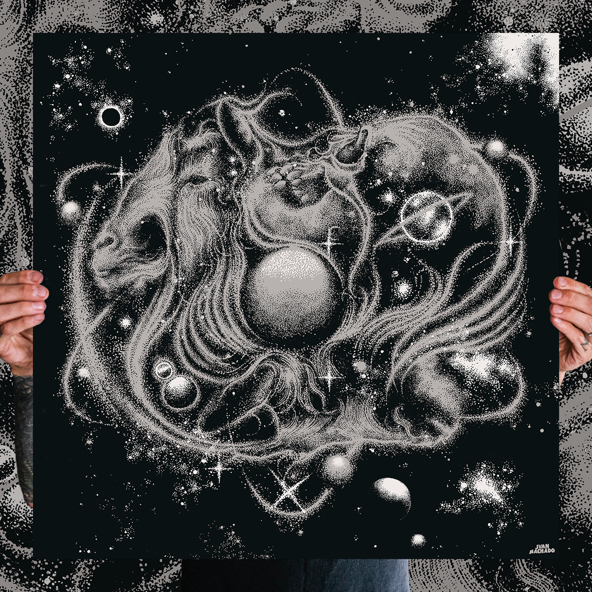 Juan Machado "Altar Penumbra" Giclee Print
