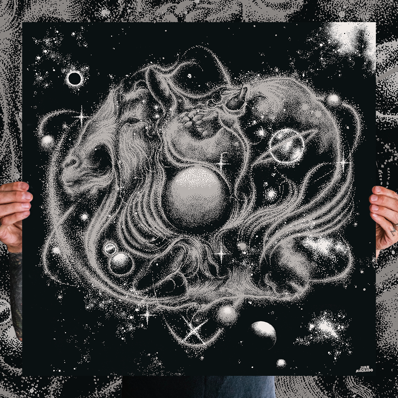Juan Machado "Altar Penumbra" Giclee Print