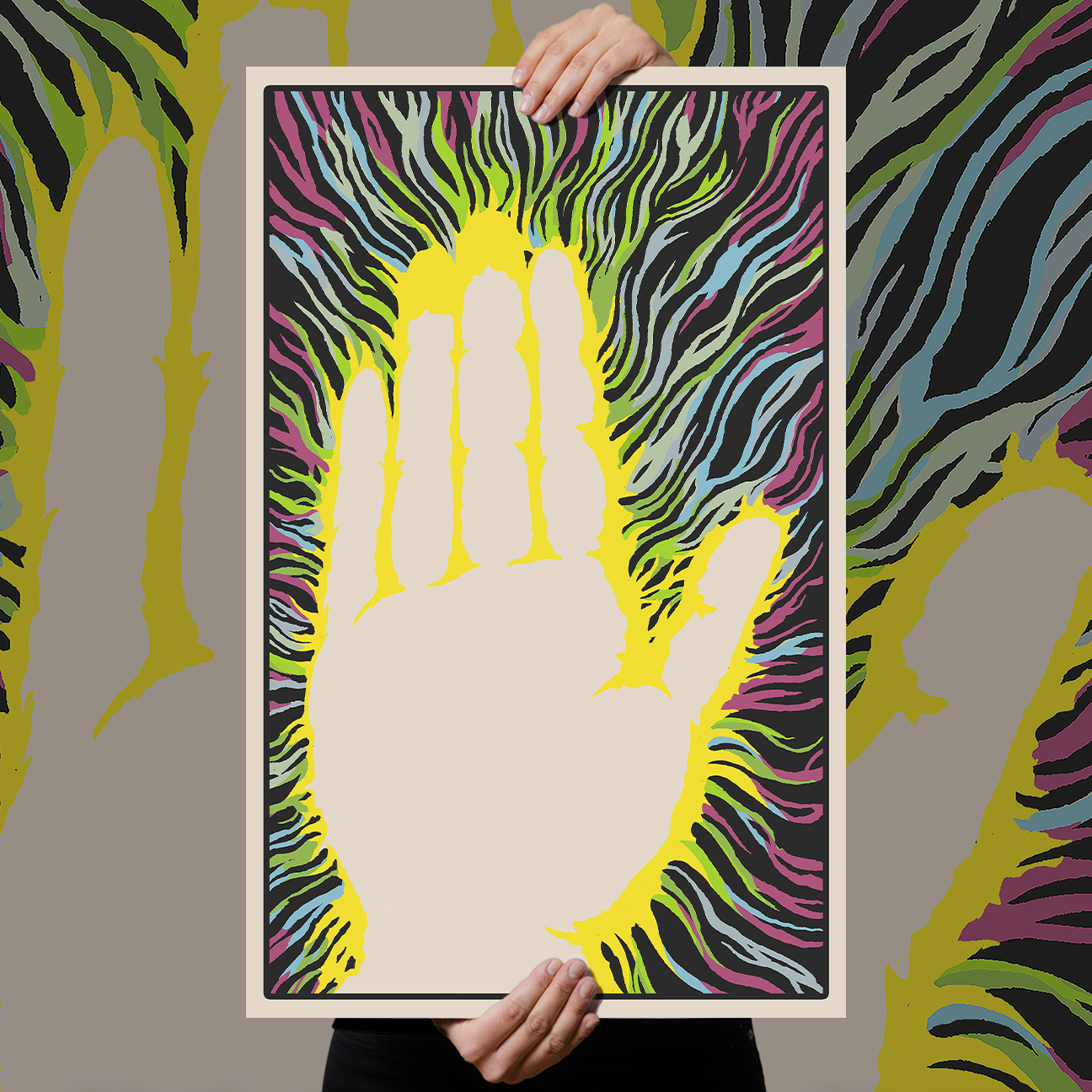 Juan Machado "The Hand Of Doom" Giclee Print