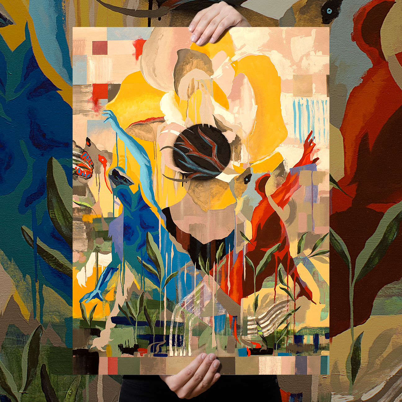 Linas Garsys "Dvasia: A" Giclee Print