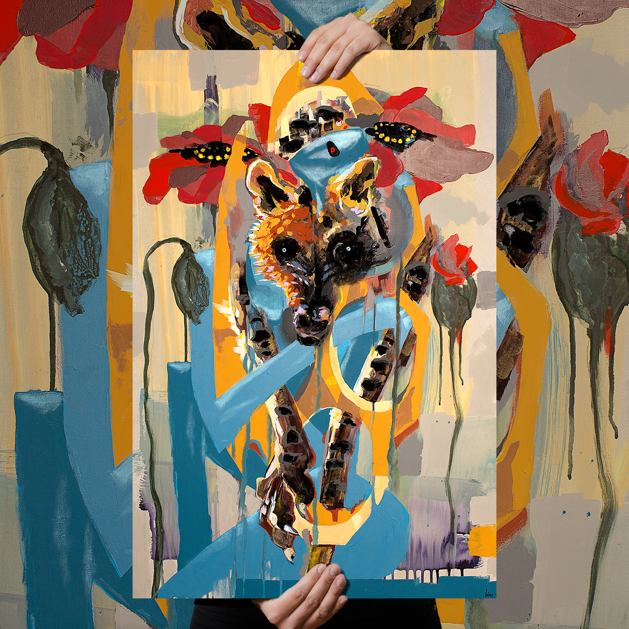 Linas Garsys "Dvasia: B" Giclee Print