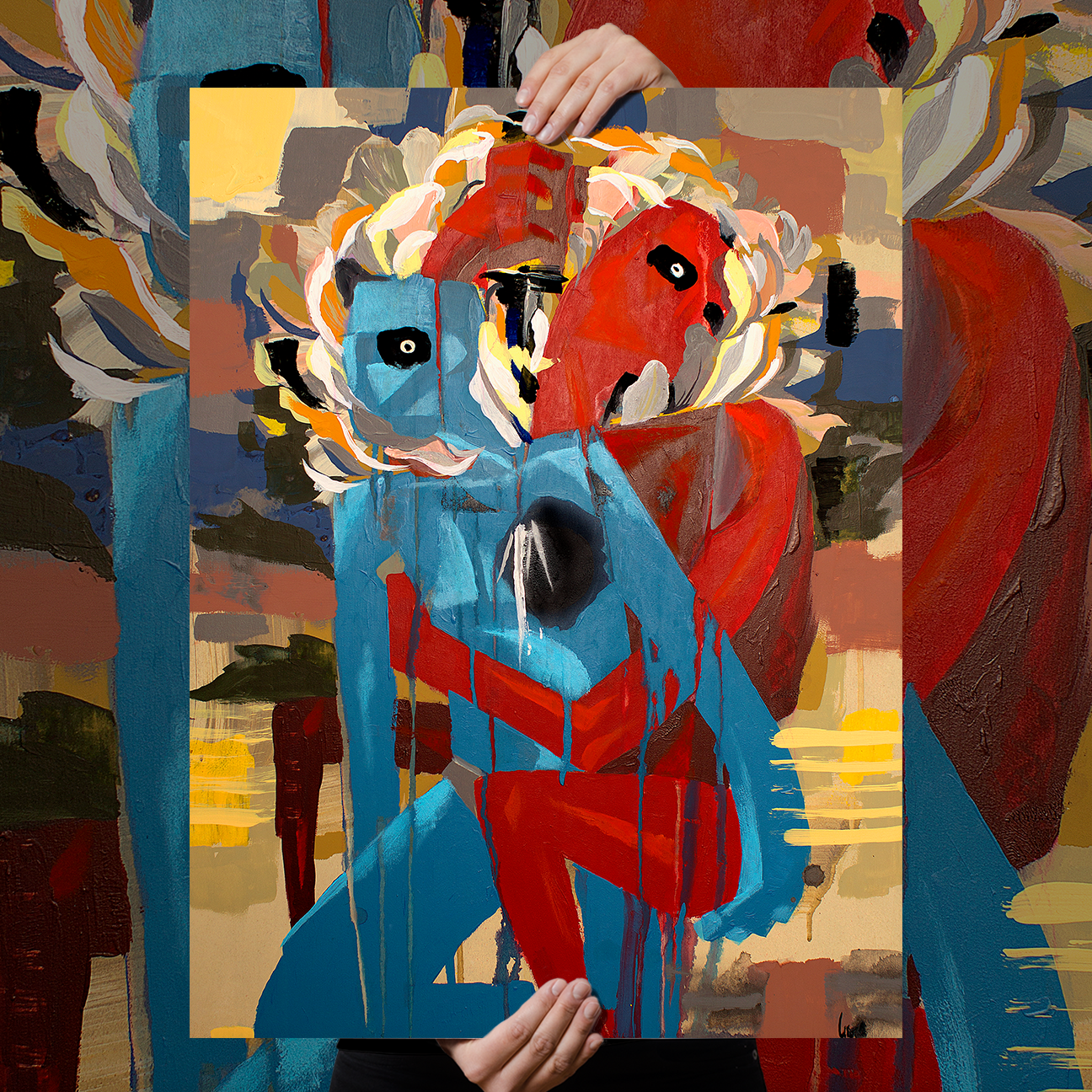 Linas Garsys "Dvasia: D" Giclee Print