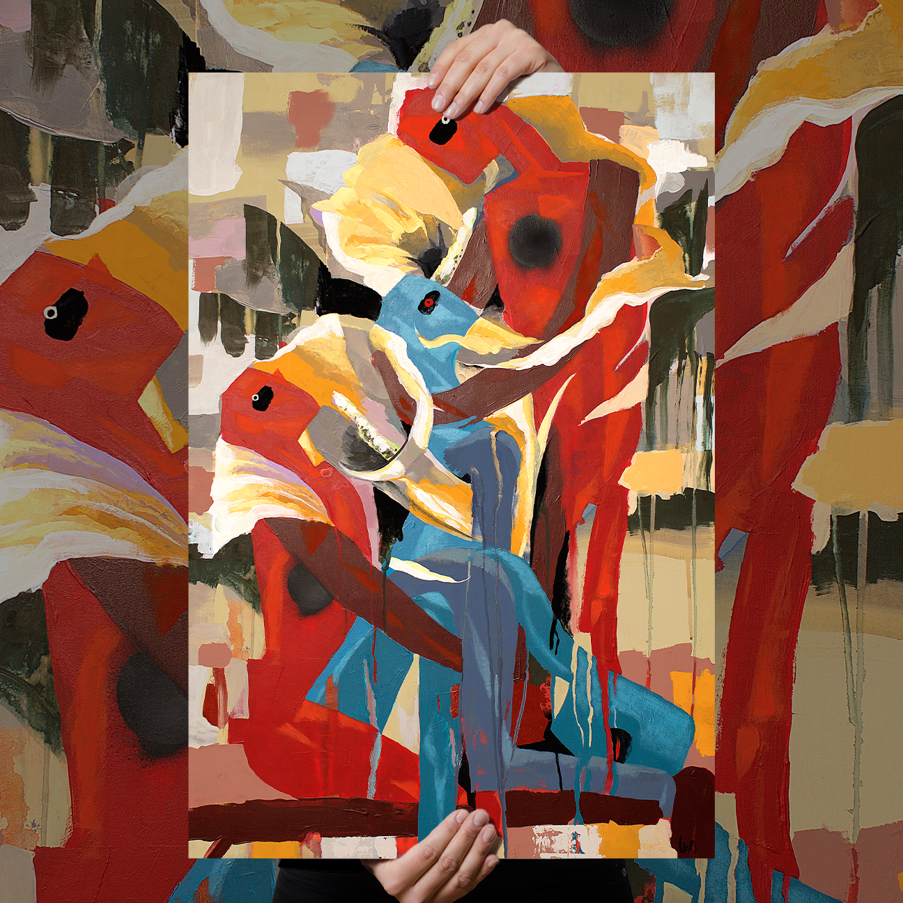 Linas Garsys "Dvasia: E" Giclee Print