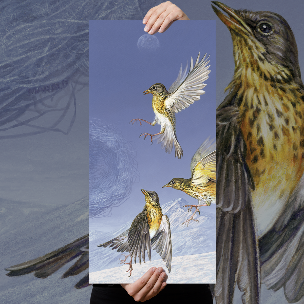 Marald Van Haasteren "Mercifully" Giclee Print