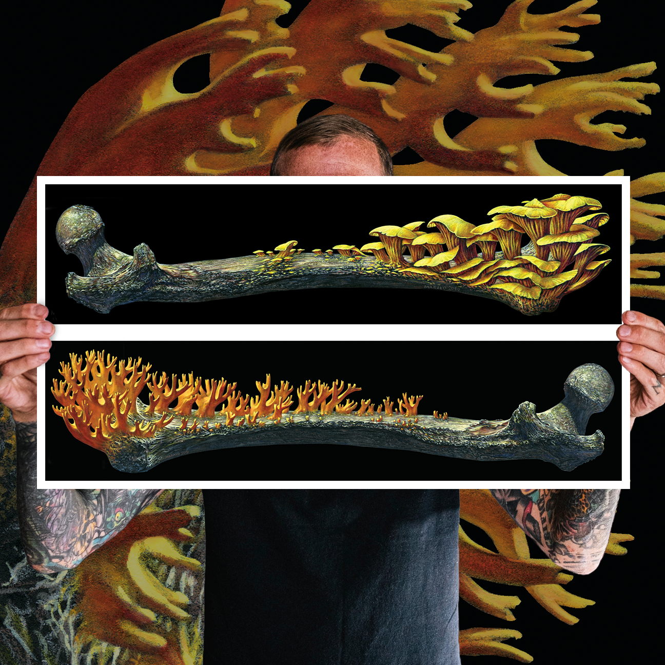 Marald Van Haasteren "Marrow" Giclee Print