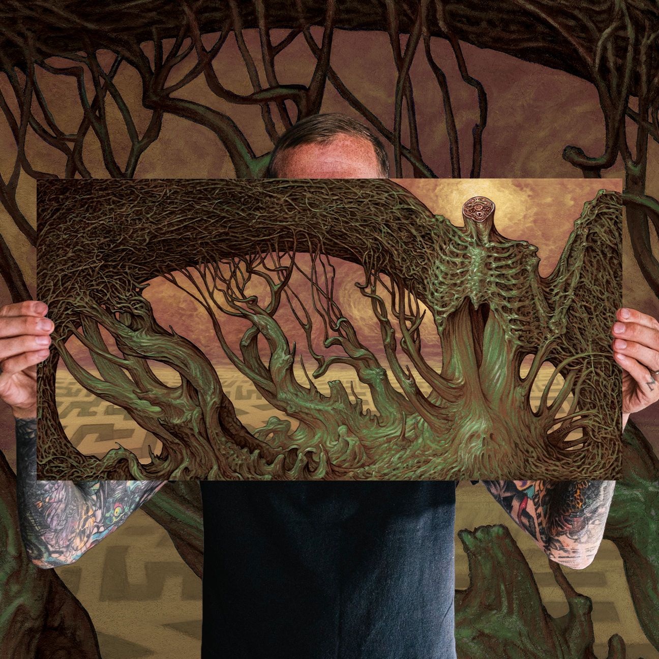 Marald Van Haasteren "Mortuous Through Wilderness" Giclee Print