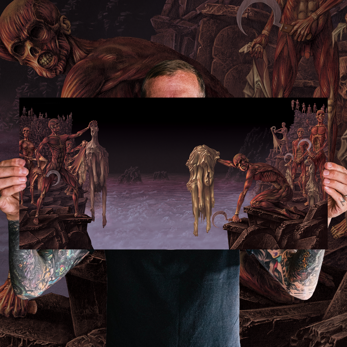 Marald Van Haasteren "Necrot: Mortal (One)" Giclee Print