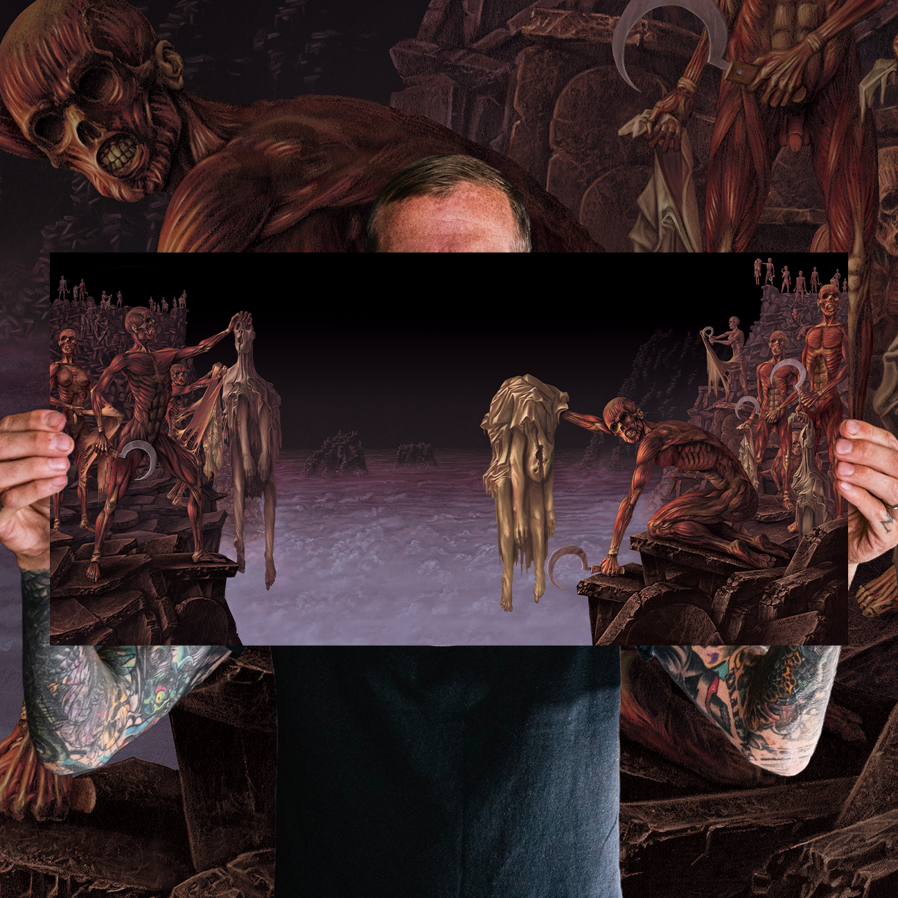 Marald Van Haasteren "Necrot: Mortal (One)" Giclee Print