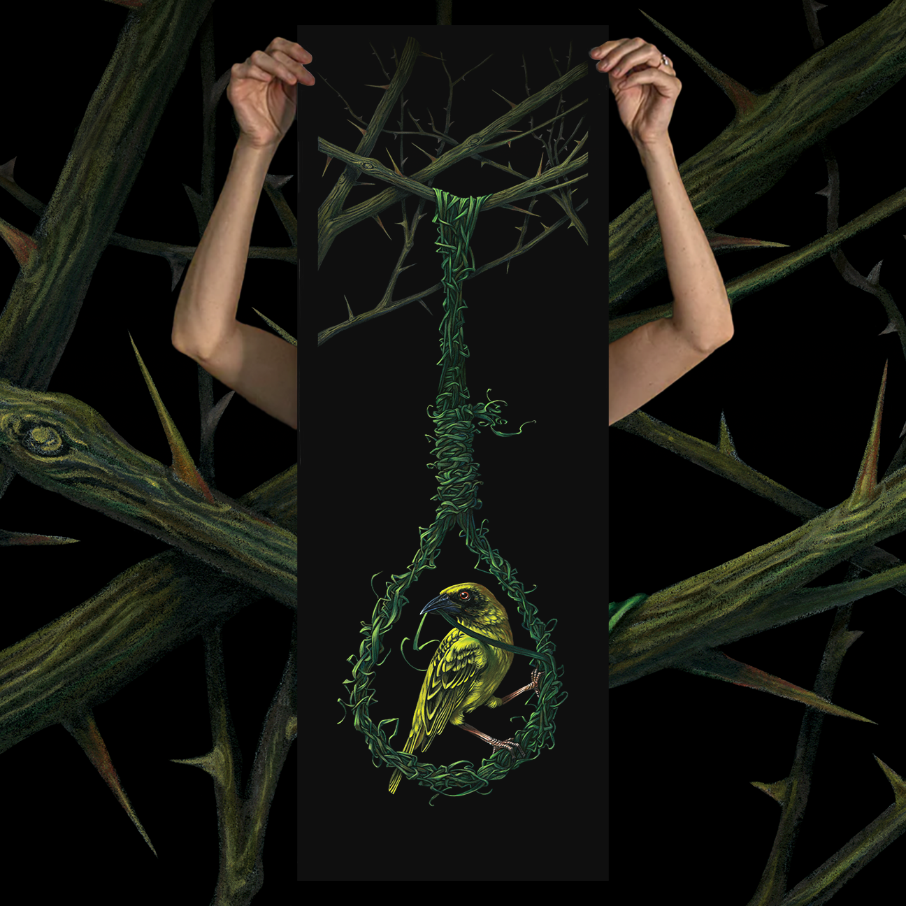Marald Van Haasteren "Look At Nature For Answers" Giclee Print
