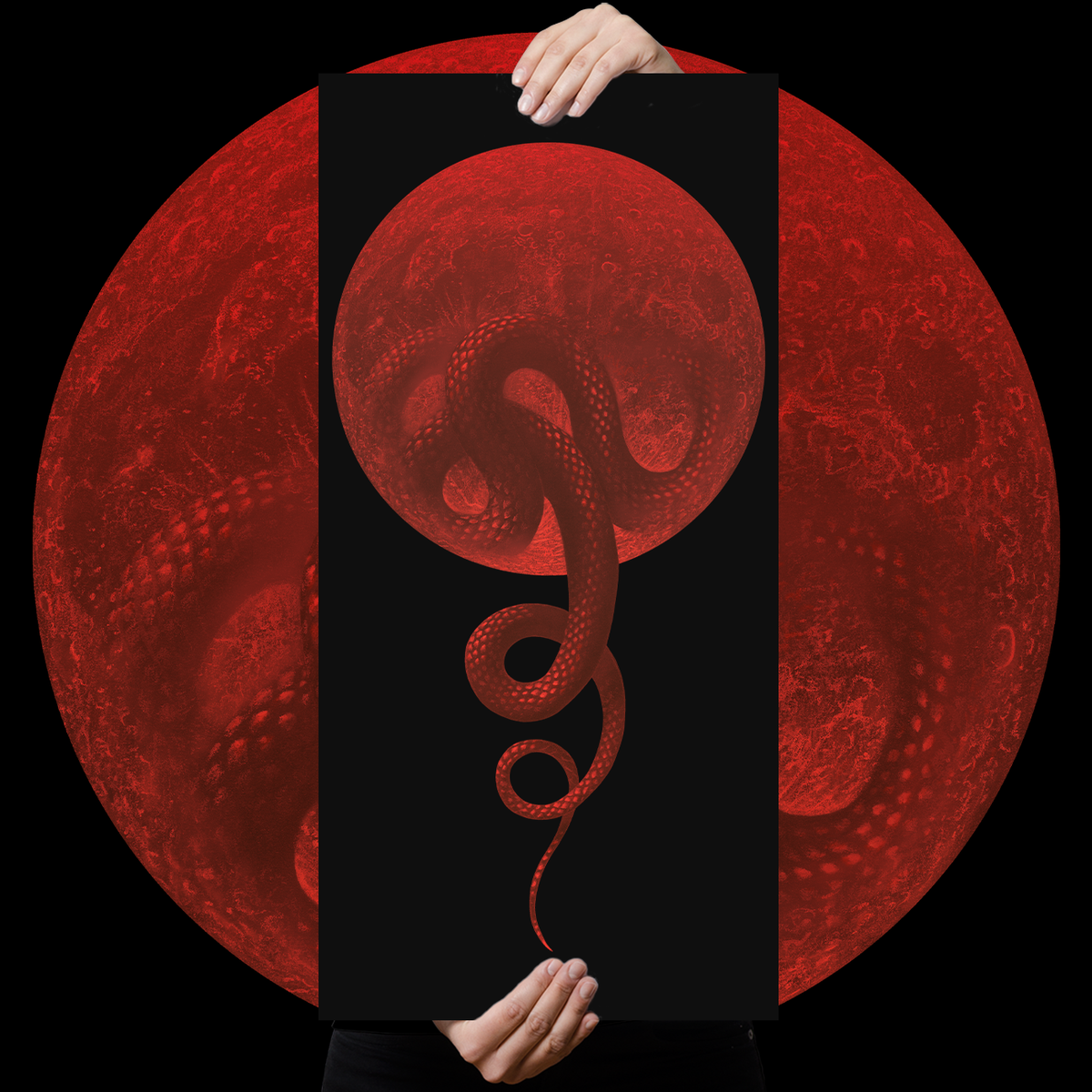 Marald Van Haasteren "Coil" Giclee Print